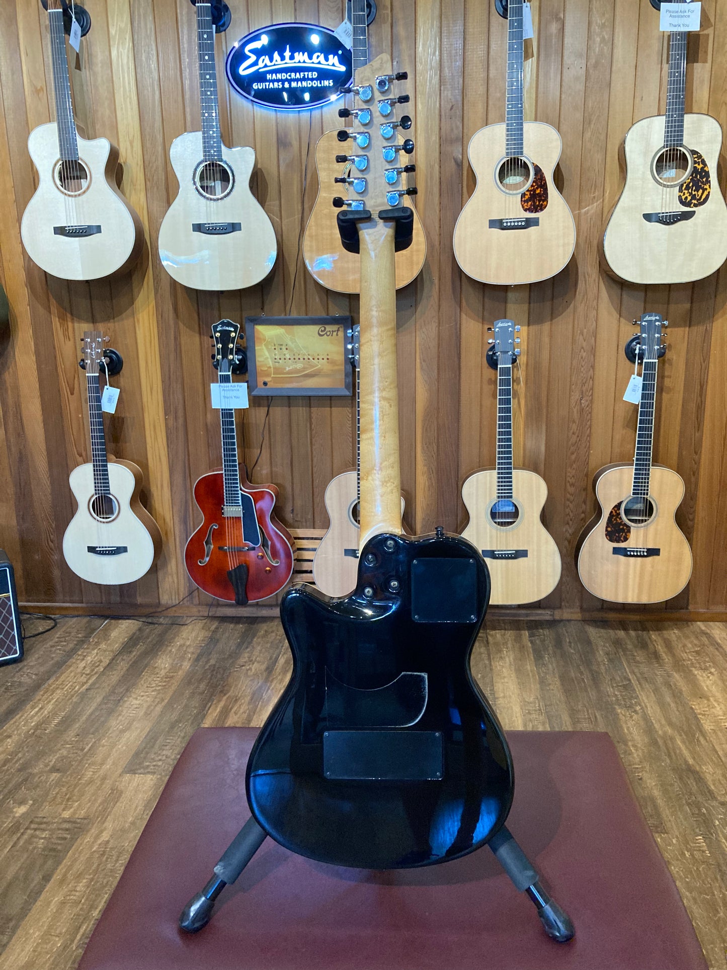 Godin A12 Electric 12-String w/Case - Black (Used)