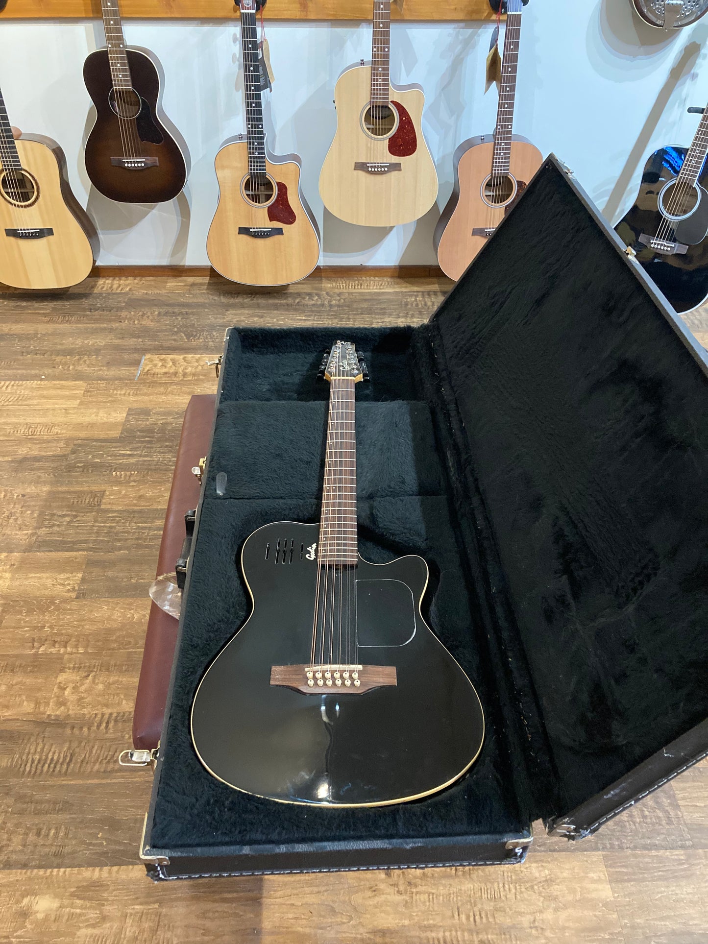 Godin A12 Electric 12-String w/Case - Black (Used)