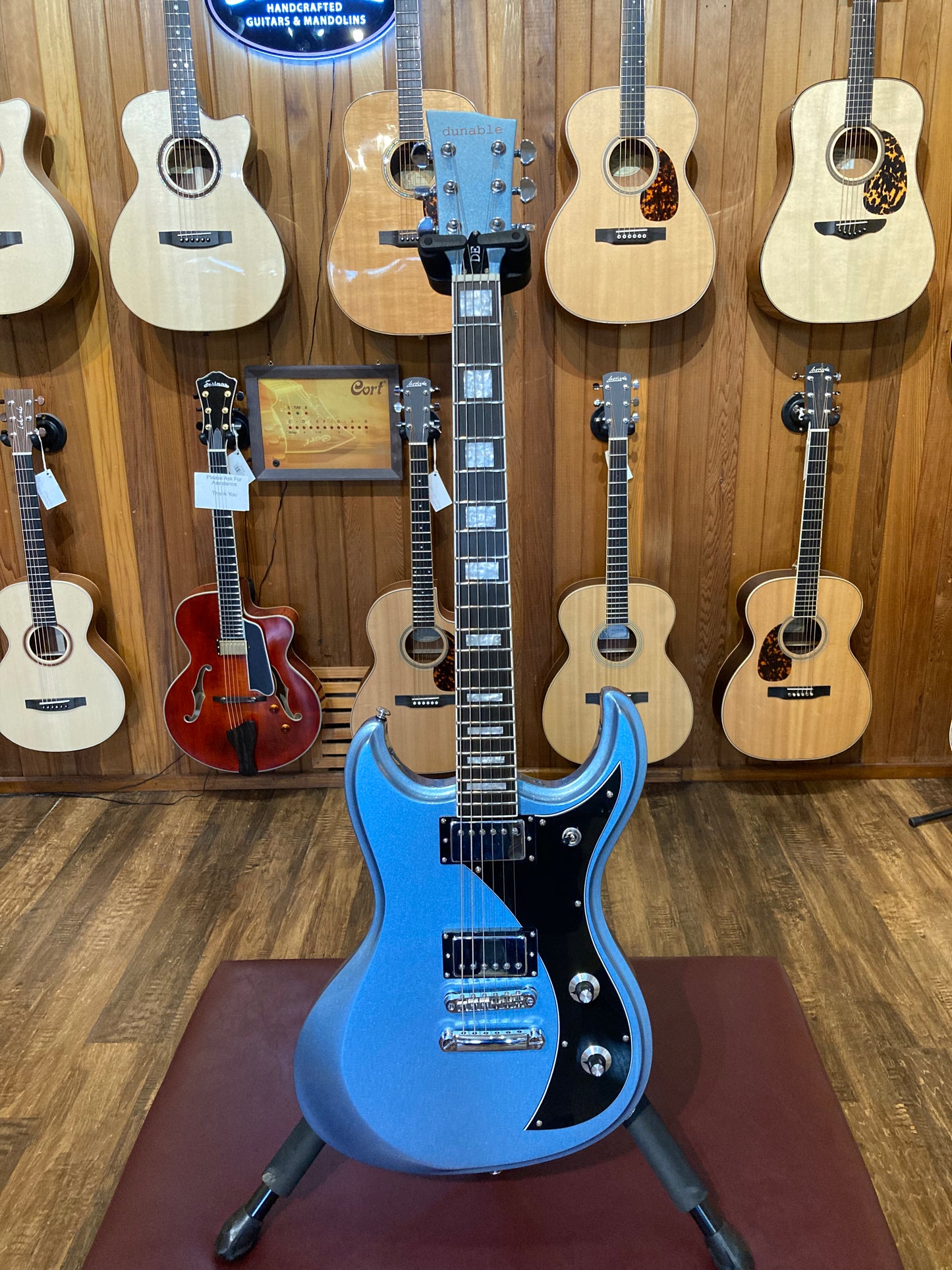 Dunable Gnarwhal DE Electric Guitar w/Bag - Pelham Blue (Used)