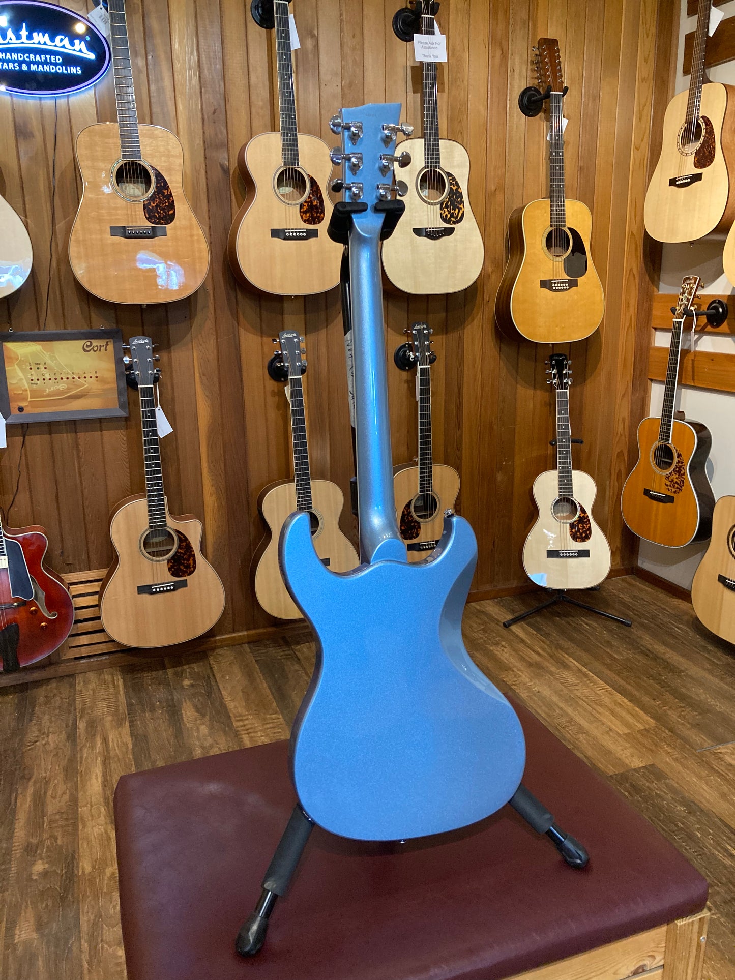 Dunable Gnarwhal DE Electric Guitar w/Bag - Pelham Blue (Used)