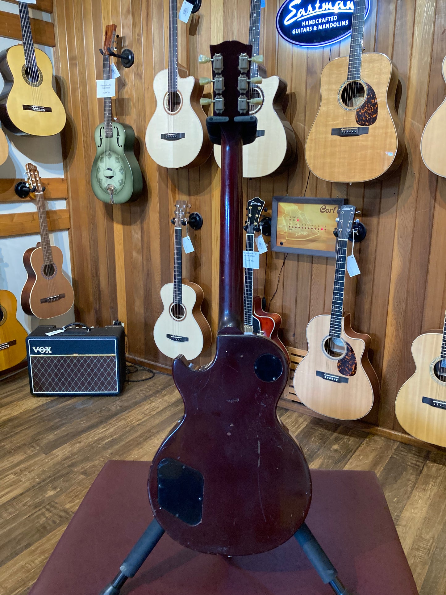 Gibson Les Paul Studio Electric Guitar w/Case - Wine Red (1989 )