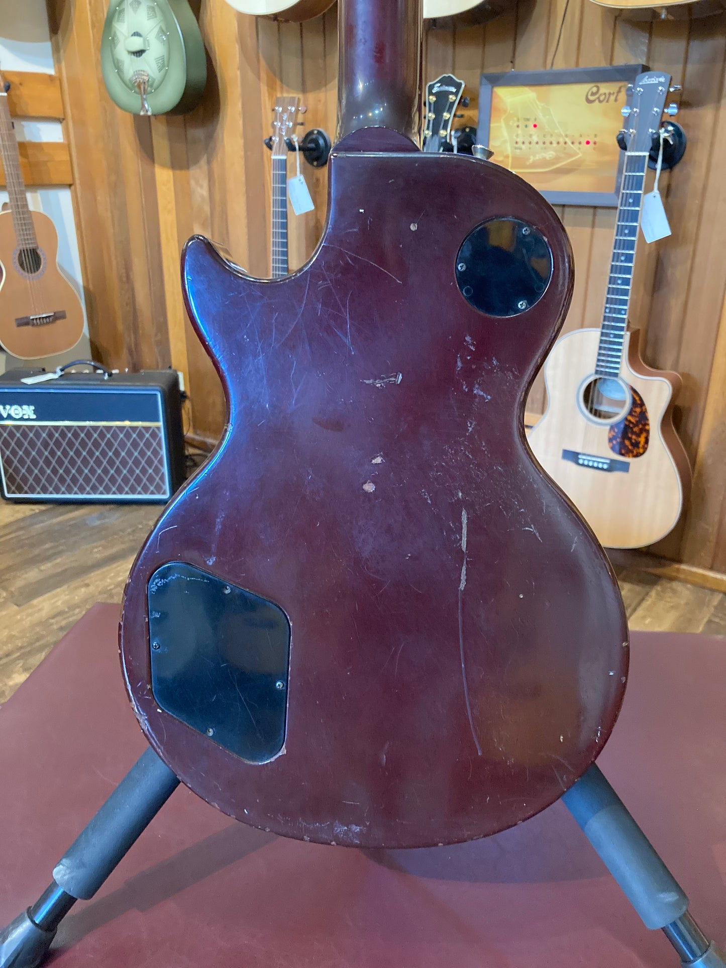 Gibson Les Paul Studio Electric Guitar w/Case - Wine Red (1989 )