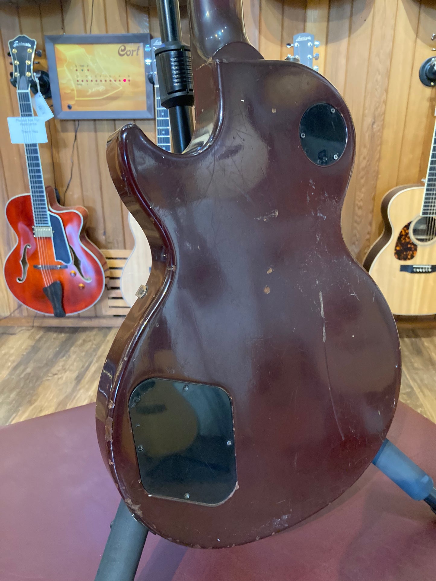 Gibson Les Paul Studio Electric Guitar w/Case - Wine Red (1989 )
