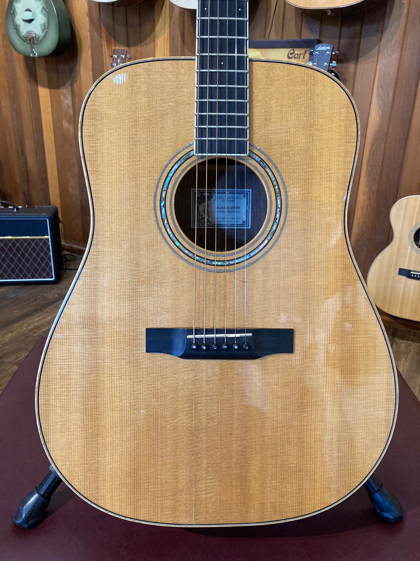 Larrivée D-09BW Blackwood Acoustic/Electric Guitar w/Case (2001)