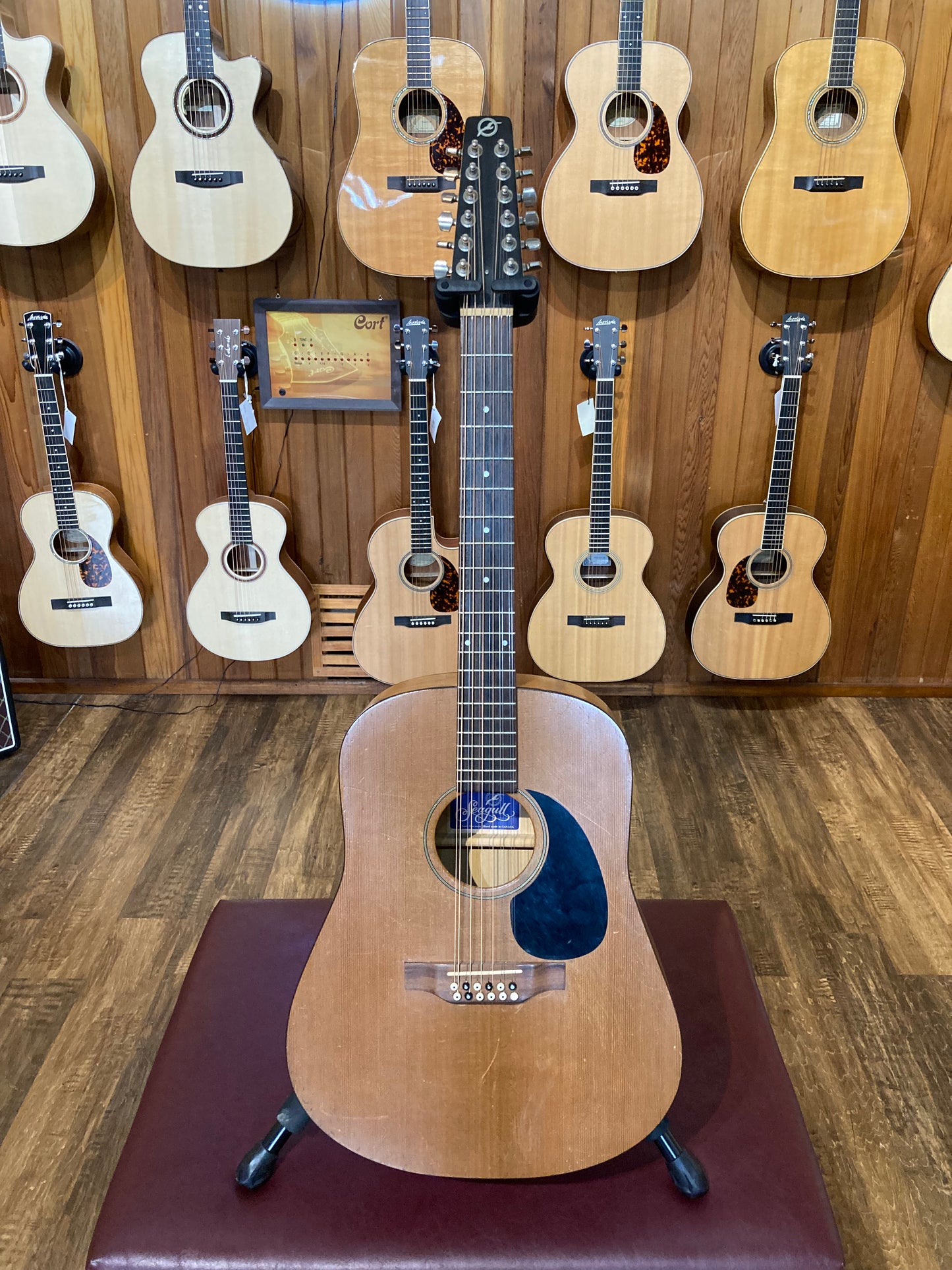 Seagull SEA 12 Deluxe 12-String Acoustic Guitar w/Case (Late 1980's - Early 1990's)