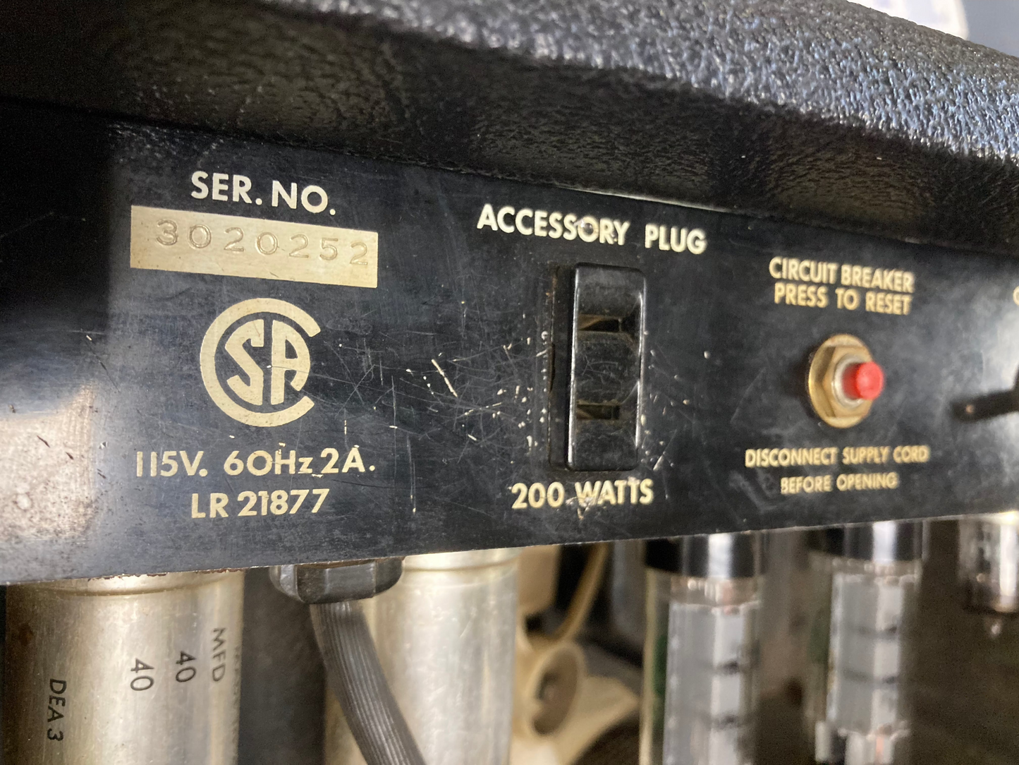 Traynor YBA-1A Bass Master Mark II 90-Watt Bass Amp Head (1973)