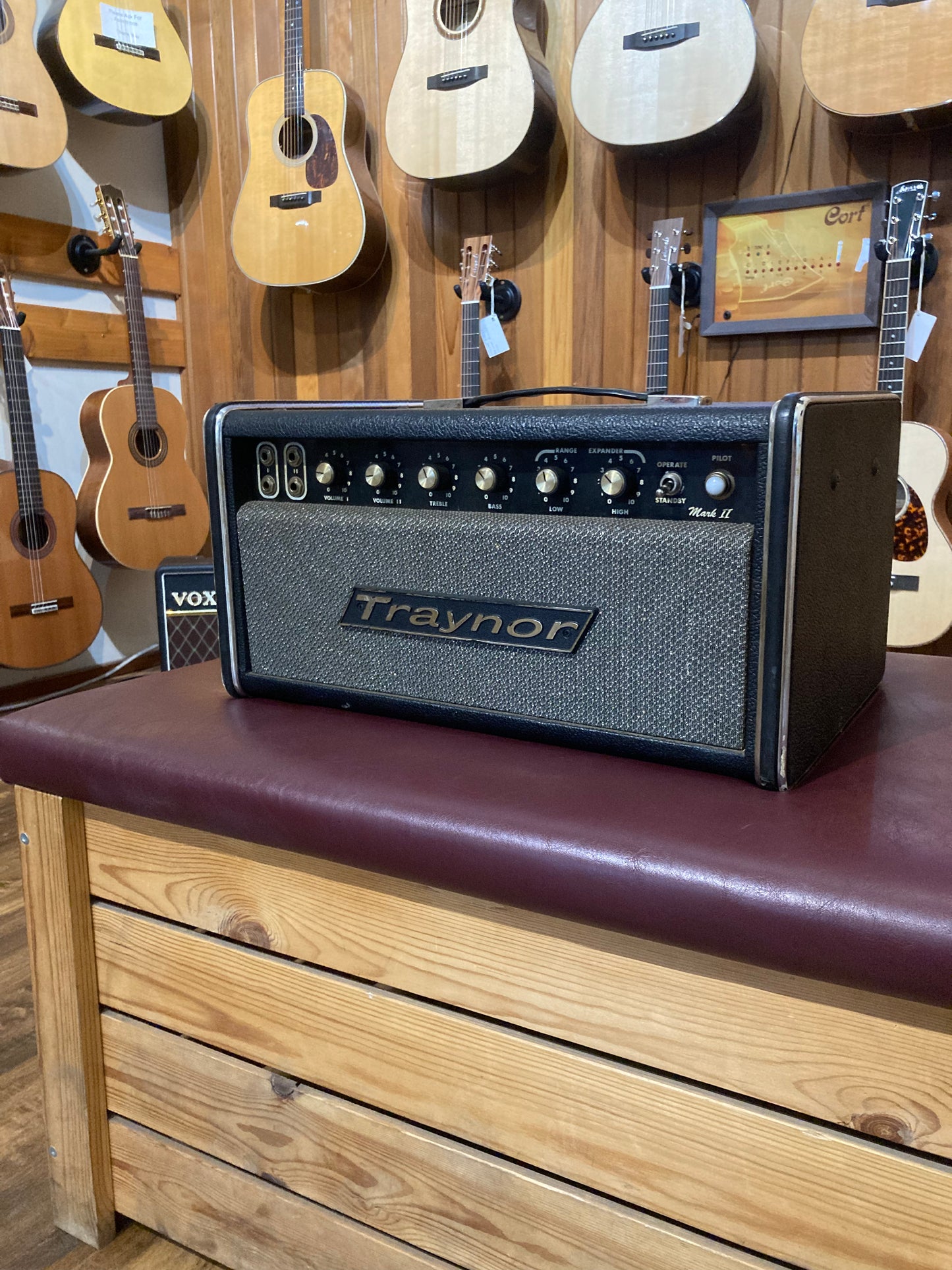 Traynor YBA-1A Bass Master Mark II 90-Watt Bass Amp Head (1973)