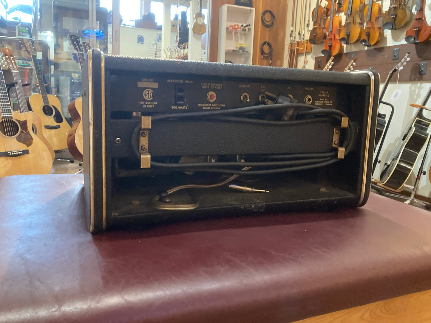 Traynor YBA-1A Bass Master Mark II 90-Watt Bass Amp Head (1973)