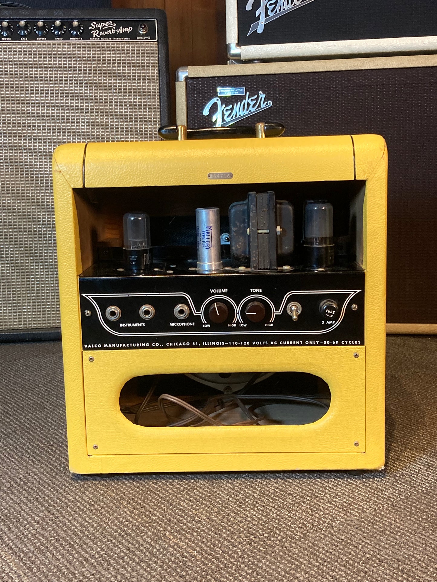 Oahu Sunshine 1x8" Guitar Tube Amp w/Cover (1950's)