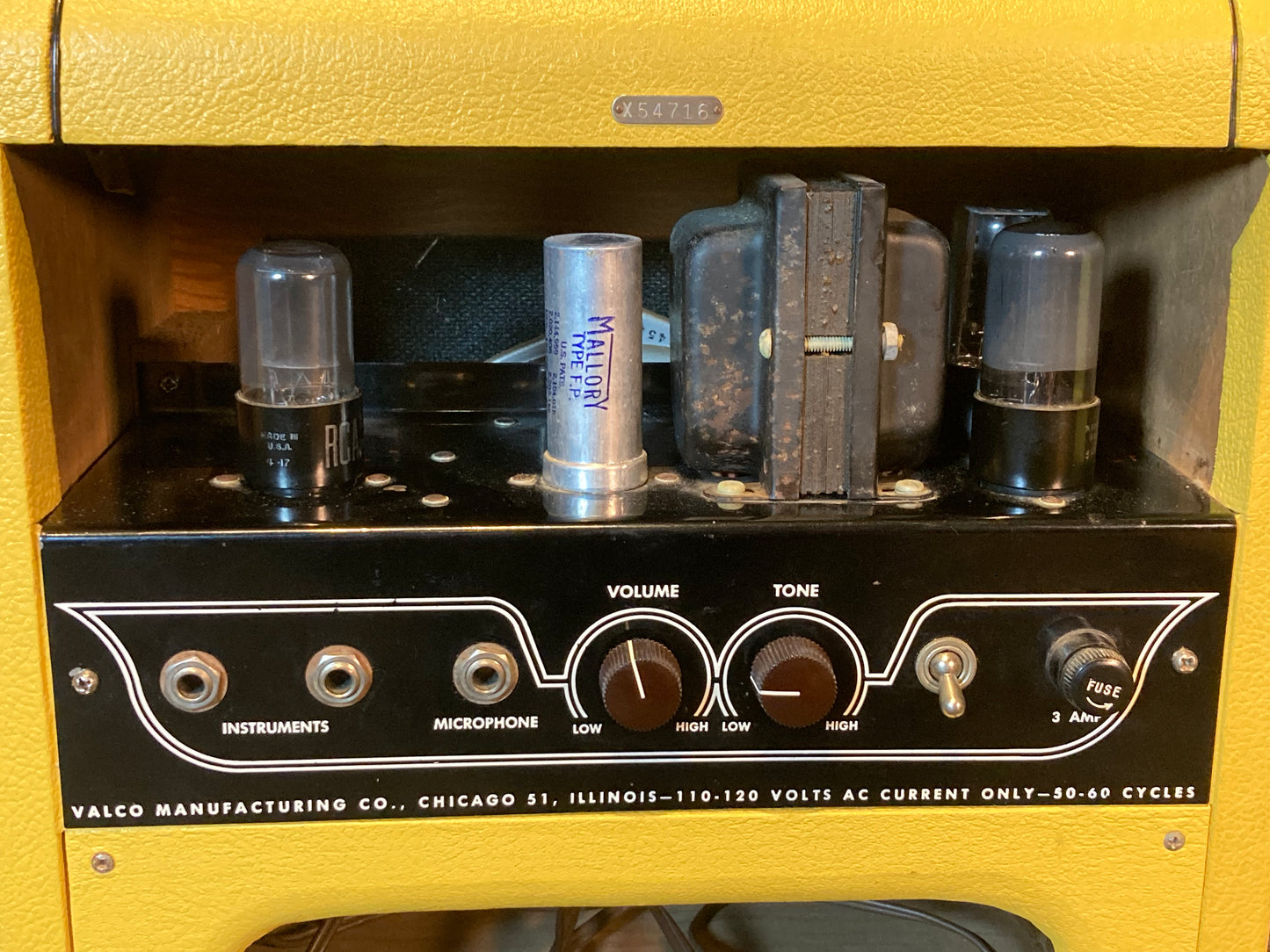 Oahu Sunshine 1x8" Guitar Tube Amp w/Cover (1950's)