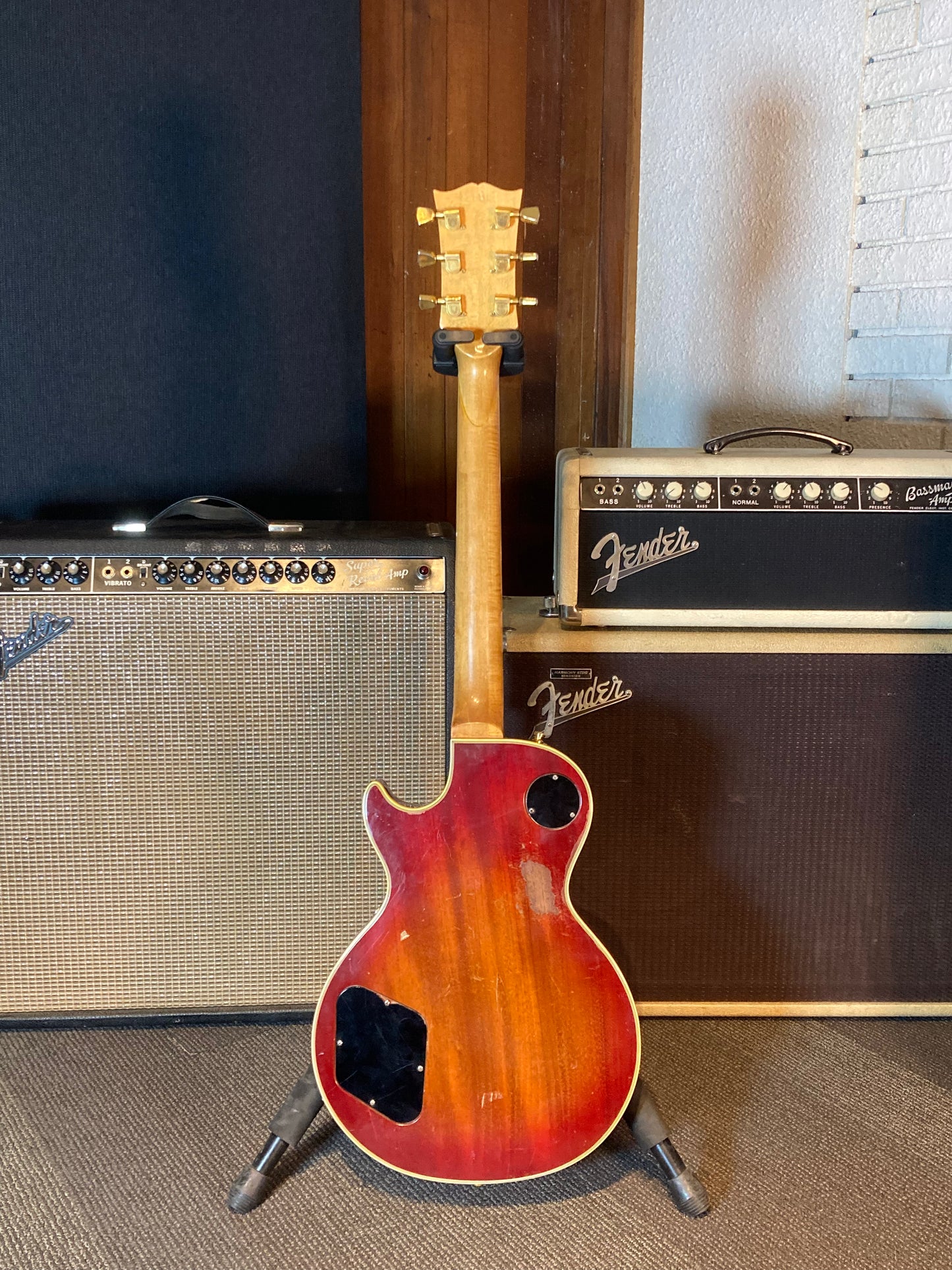 Gibson Les Paul Custom w/Case - Cherry Sunburst (1975)