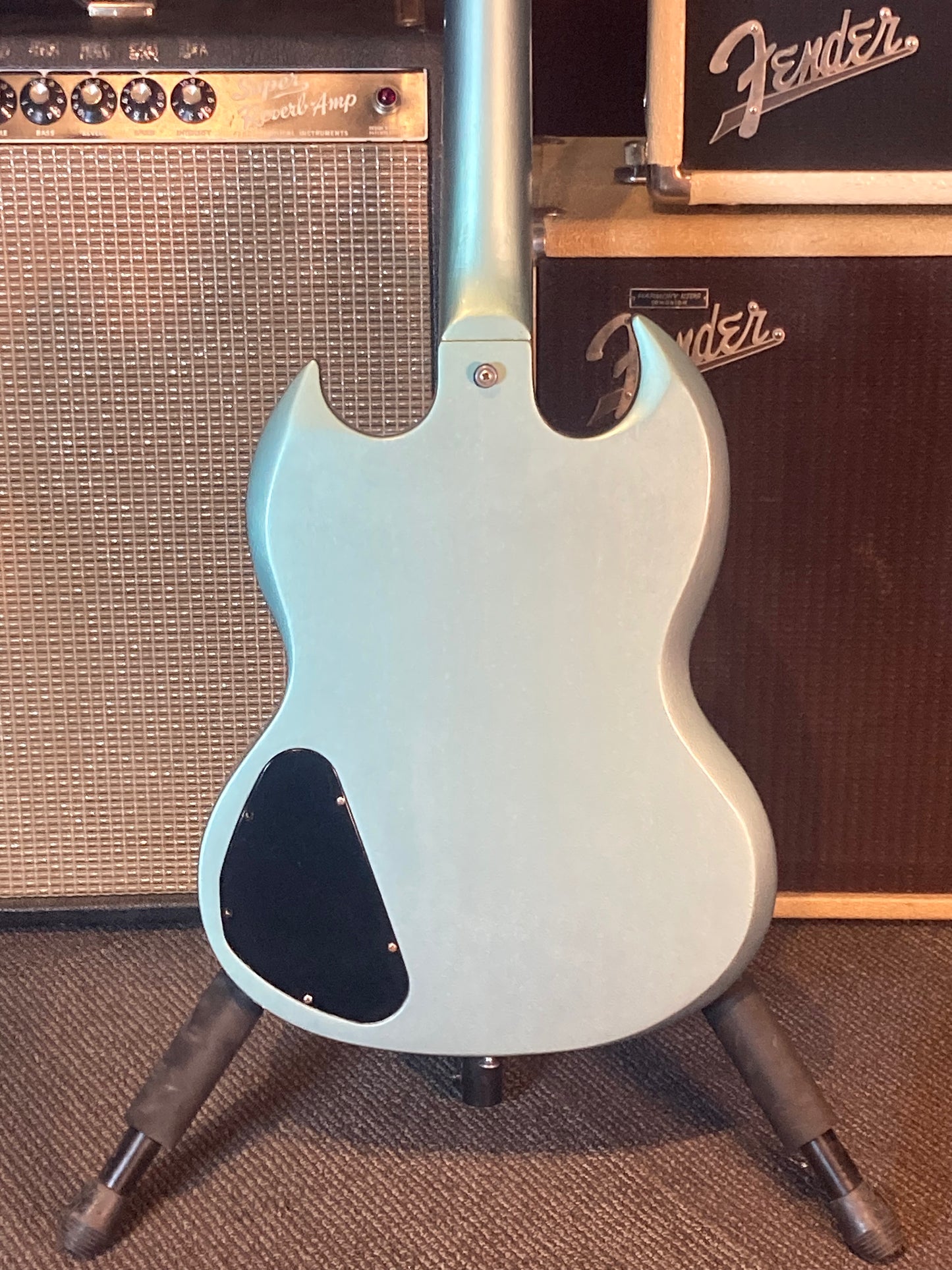 Gibson SG Junior w/Case - Pelham Blue (1970-1971)