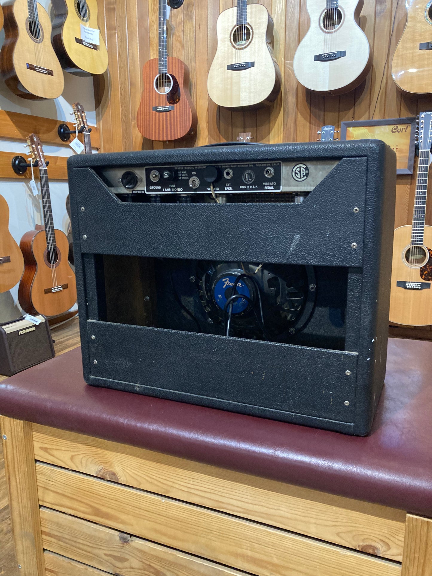 Fender Princeton 12-Watt 1x10" Guitar Combo AA964 Black Panel (1965)