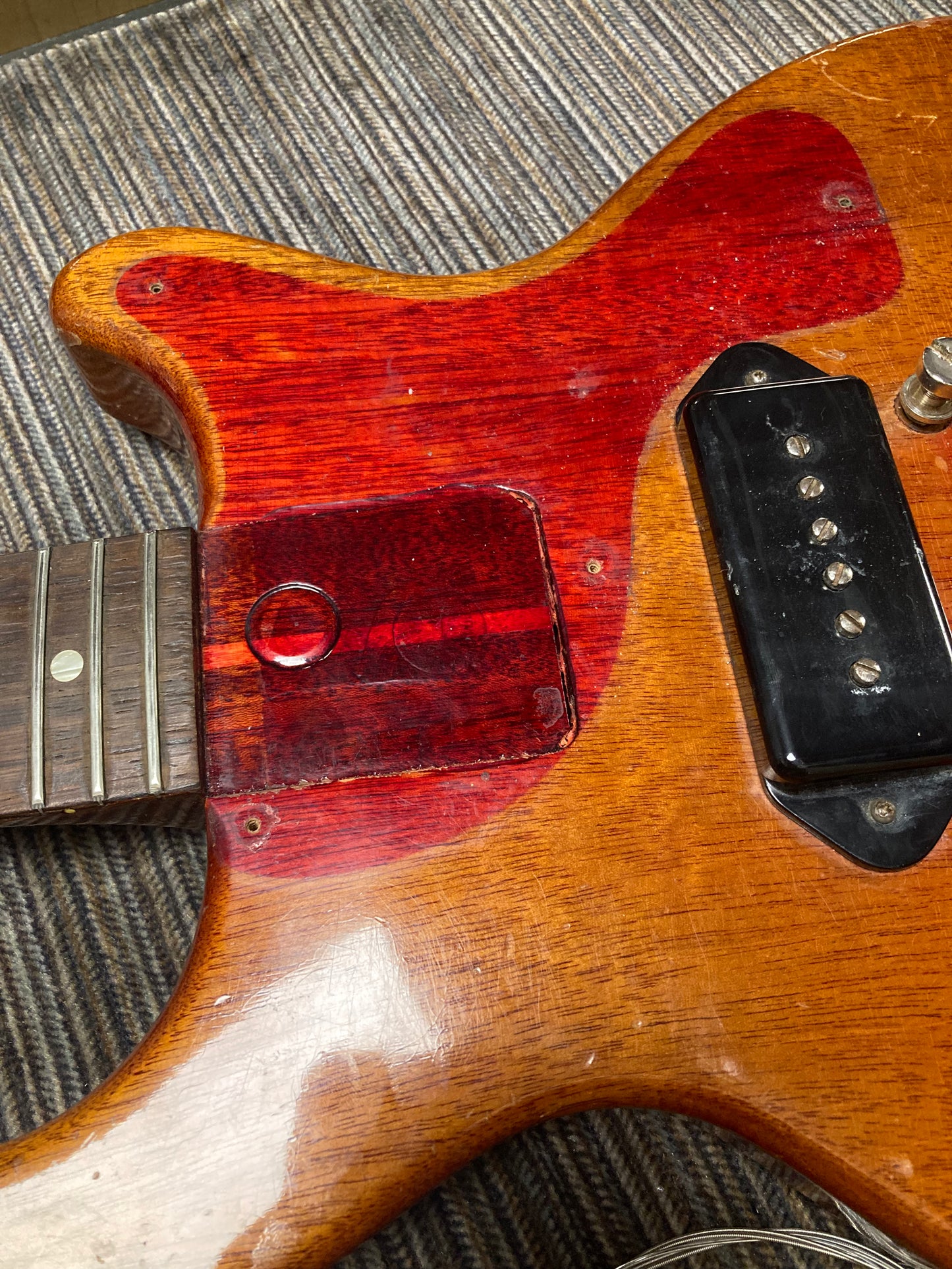 Gibson Les Paul Junior Electric Guitar w/Case - Cherry Red (1959)