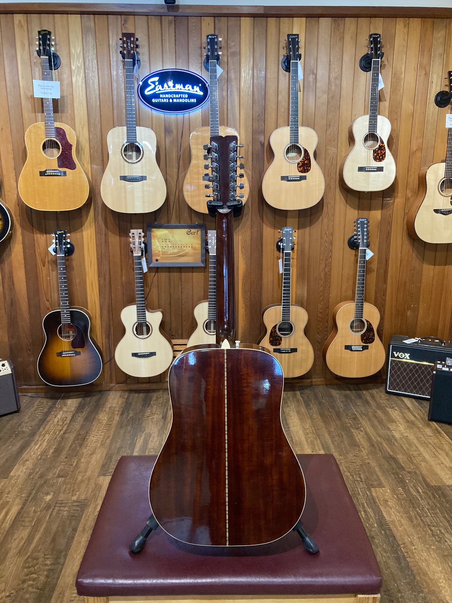Fender F-55-12 12-String Acoustic Guitar w/Case (1970's)
