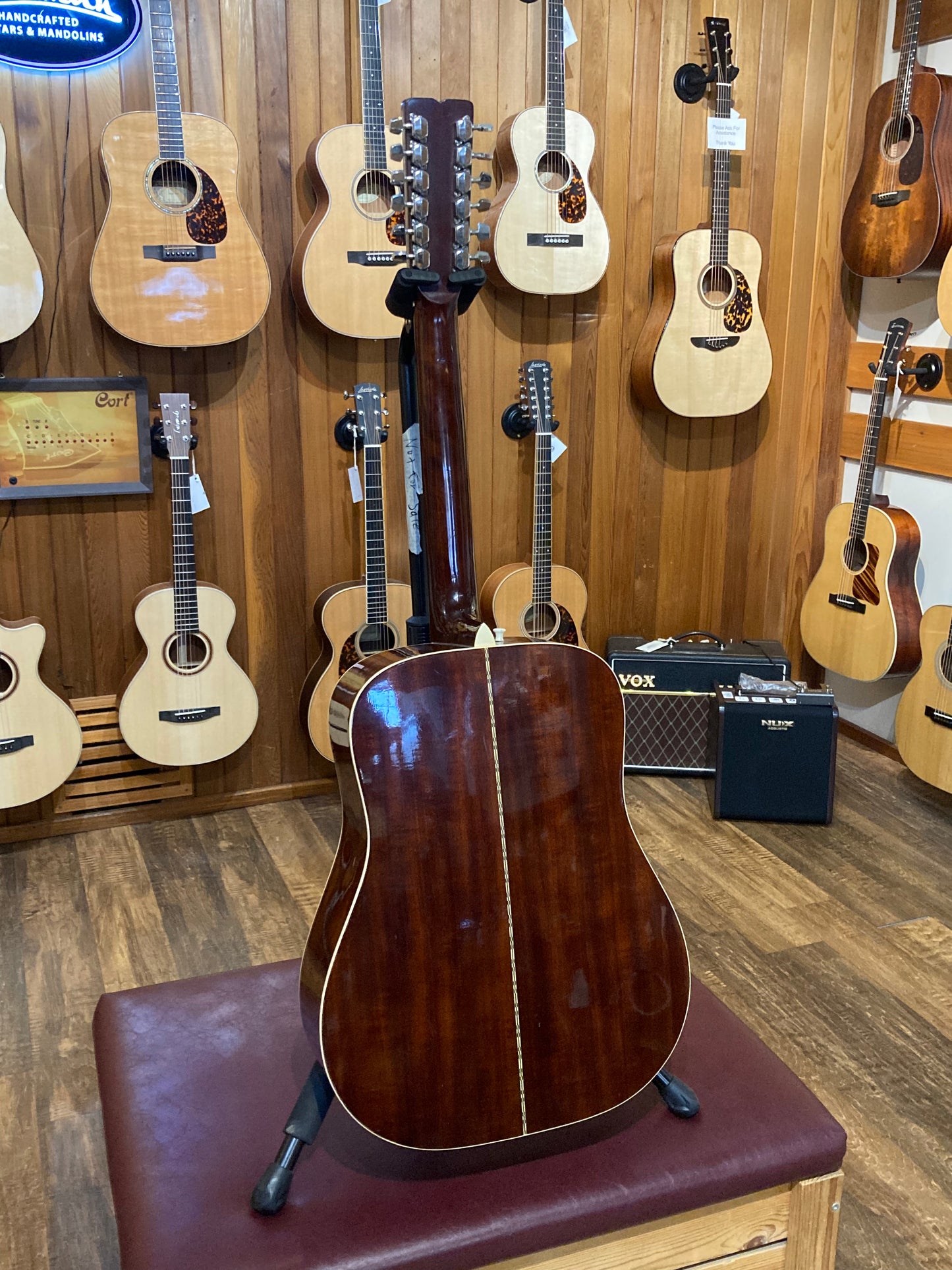 Fender F-55-12 12-String Acoustic Guitar w/Case (1970's)