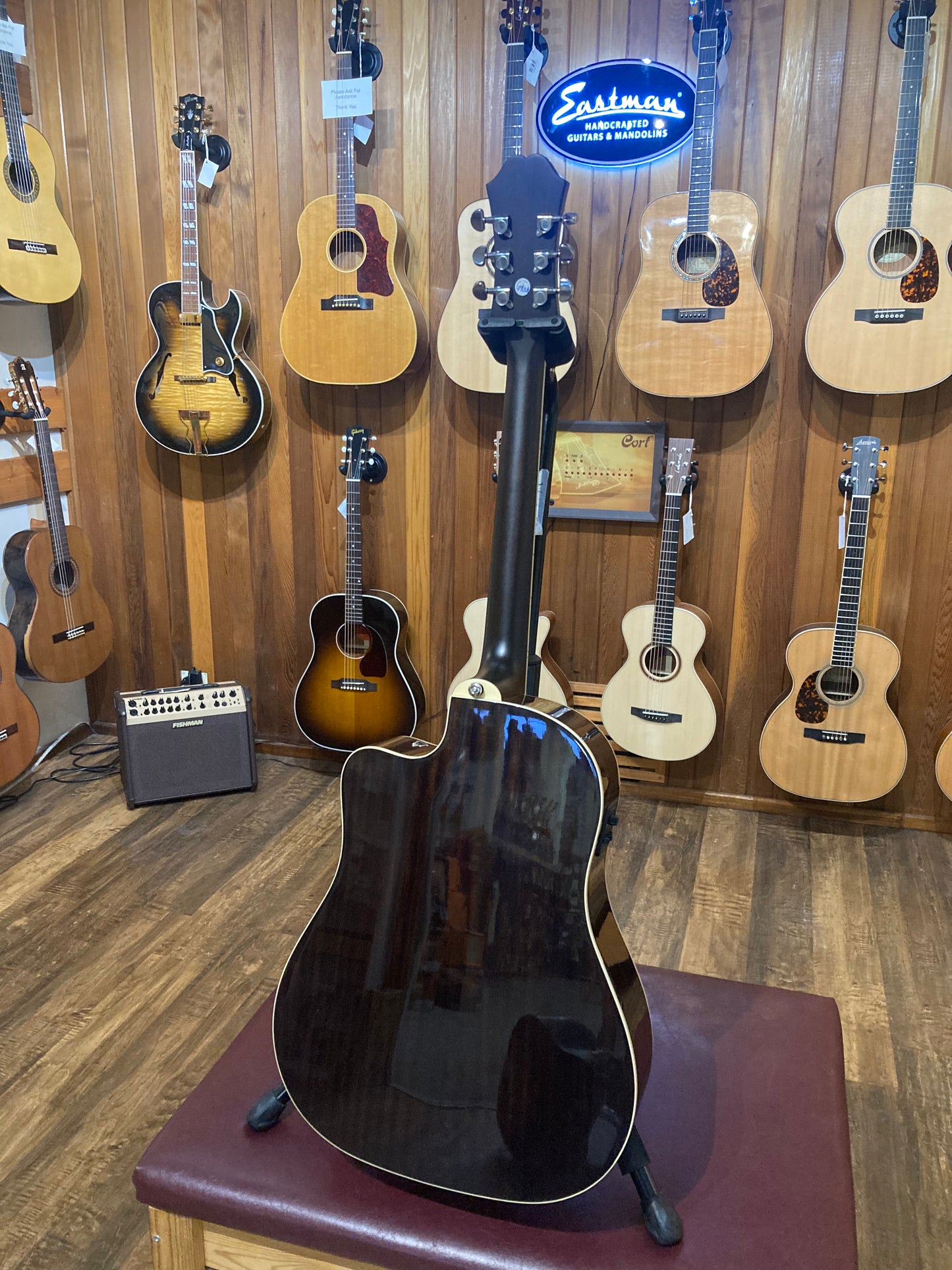 Epiphone J-45EC Studio Acoustic Electric Guitar w/Case- Vintageburst (2022)