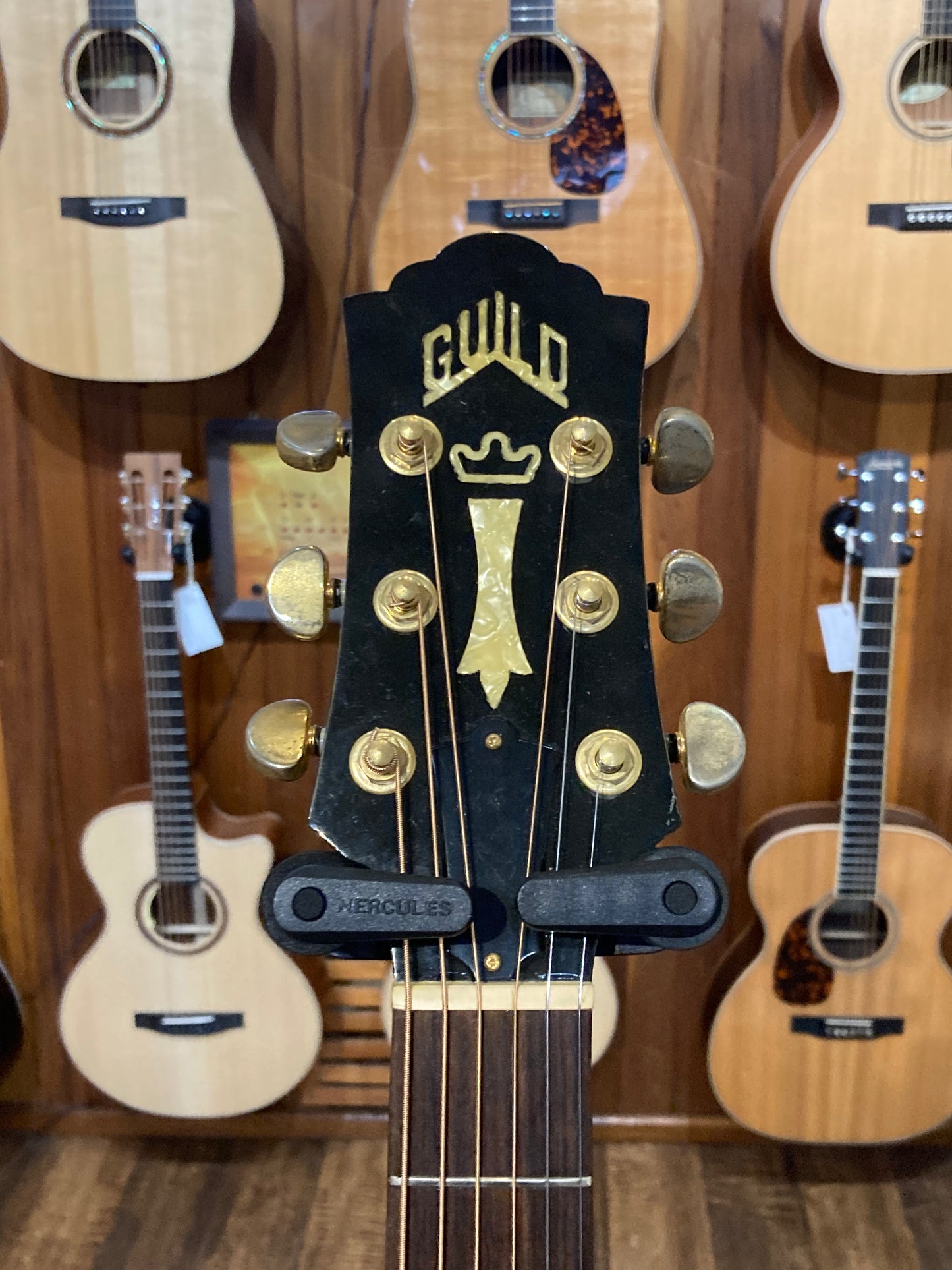 Guild JF30 Jumbo Acoustic/Electric Guitar w/Case - Antique Burst (1996)
