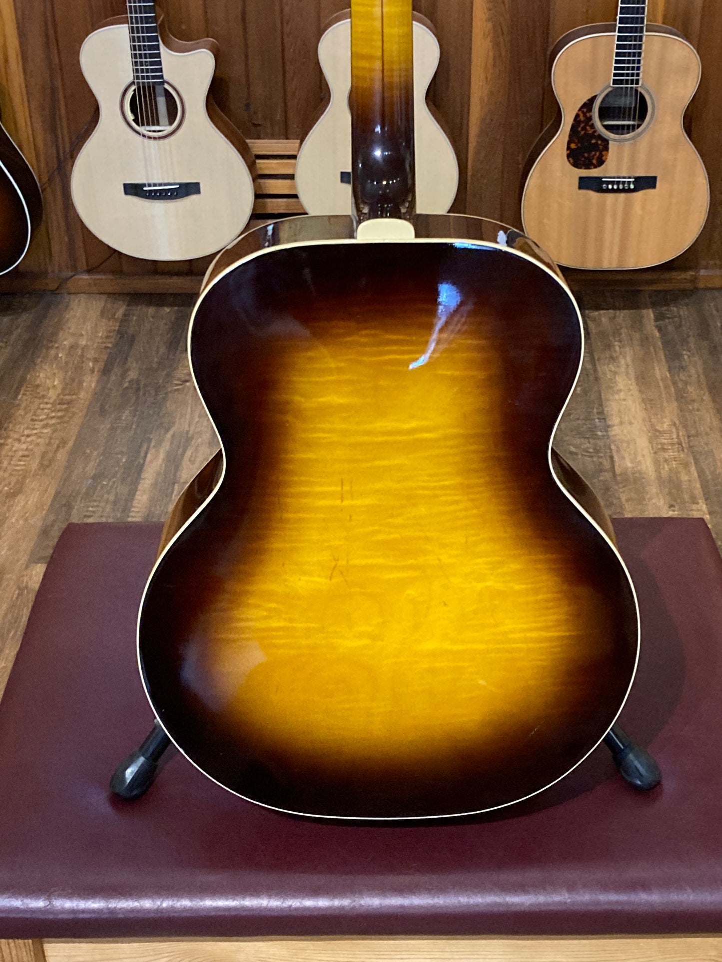 Guild JF30 Jumbo Acoustic/Electric Guitar w/Case - Antique Burst (1996)