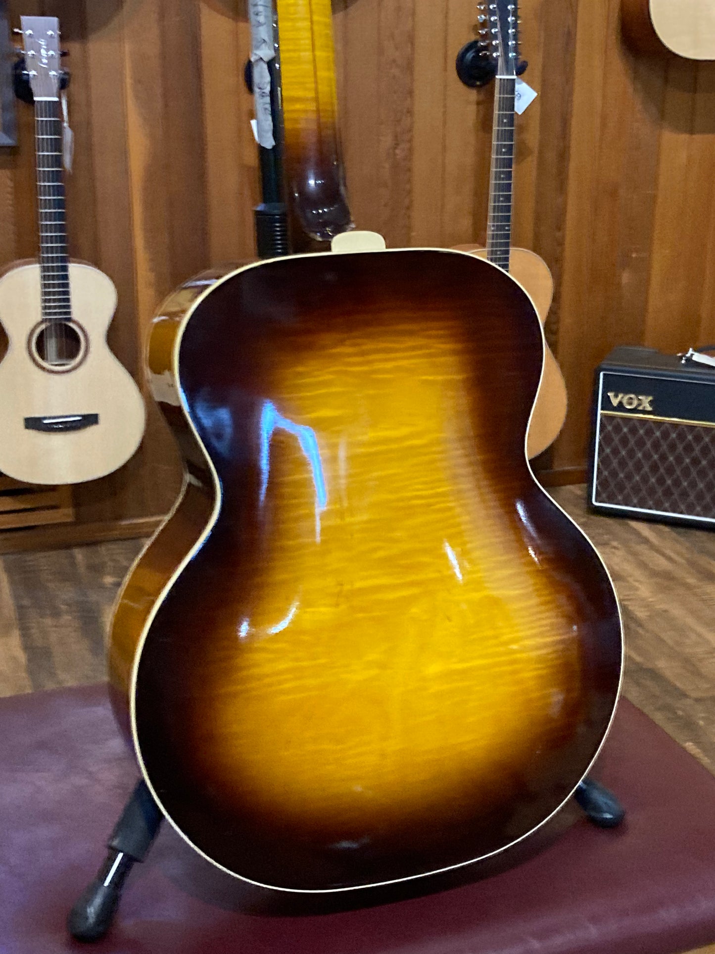 Guild JF30 Jumbo Acoustic/Electric Guitar w/Case - Antique Burst (1996)