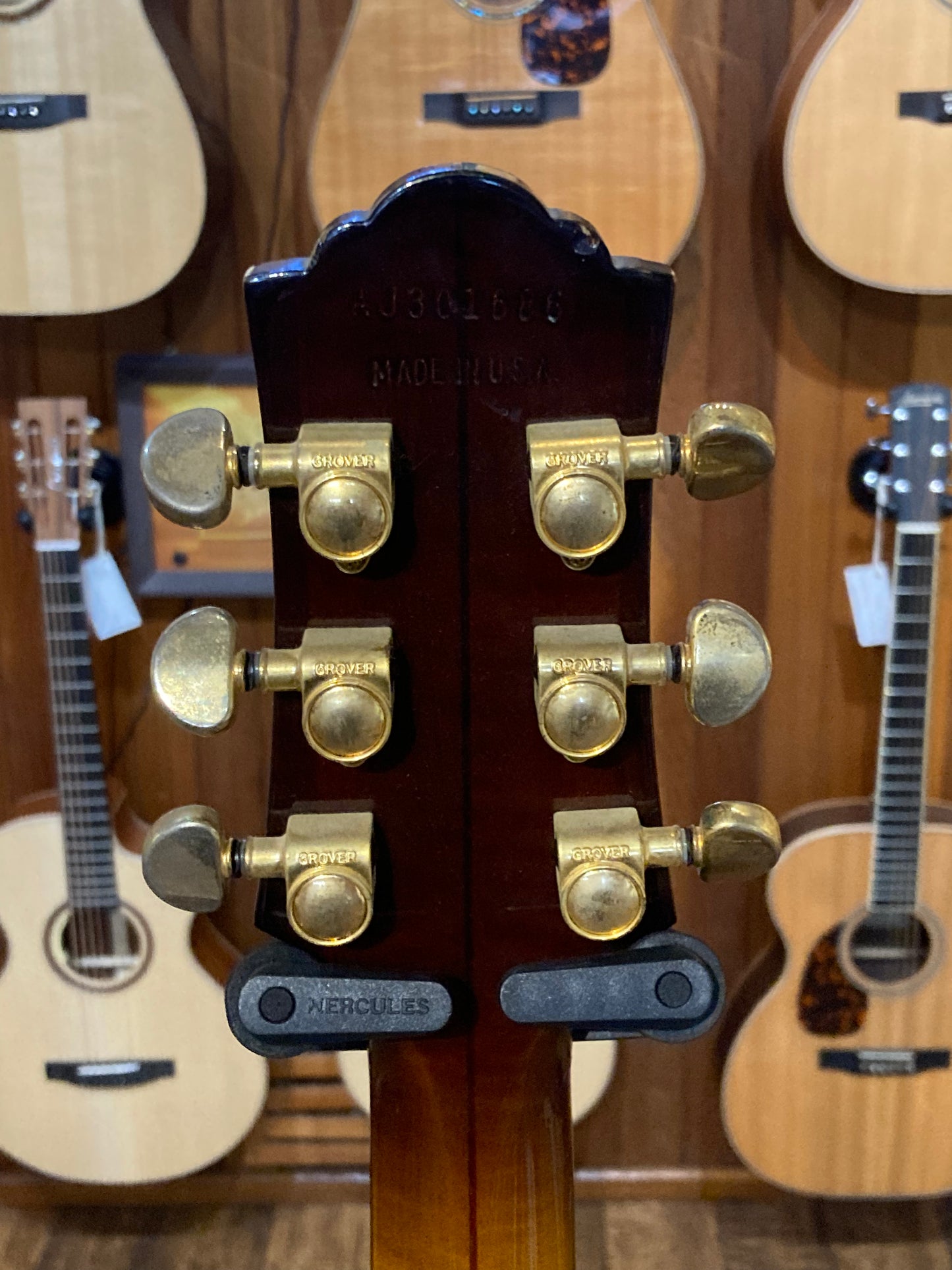 Guild JF30 Jumbo Acoustic/Electric Guitar w/Case - Antique Burst (1996)