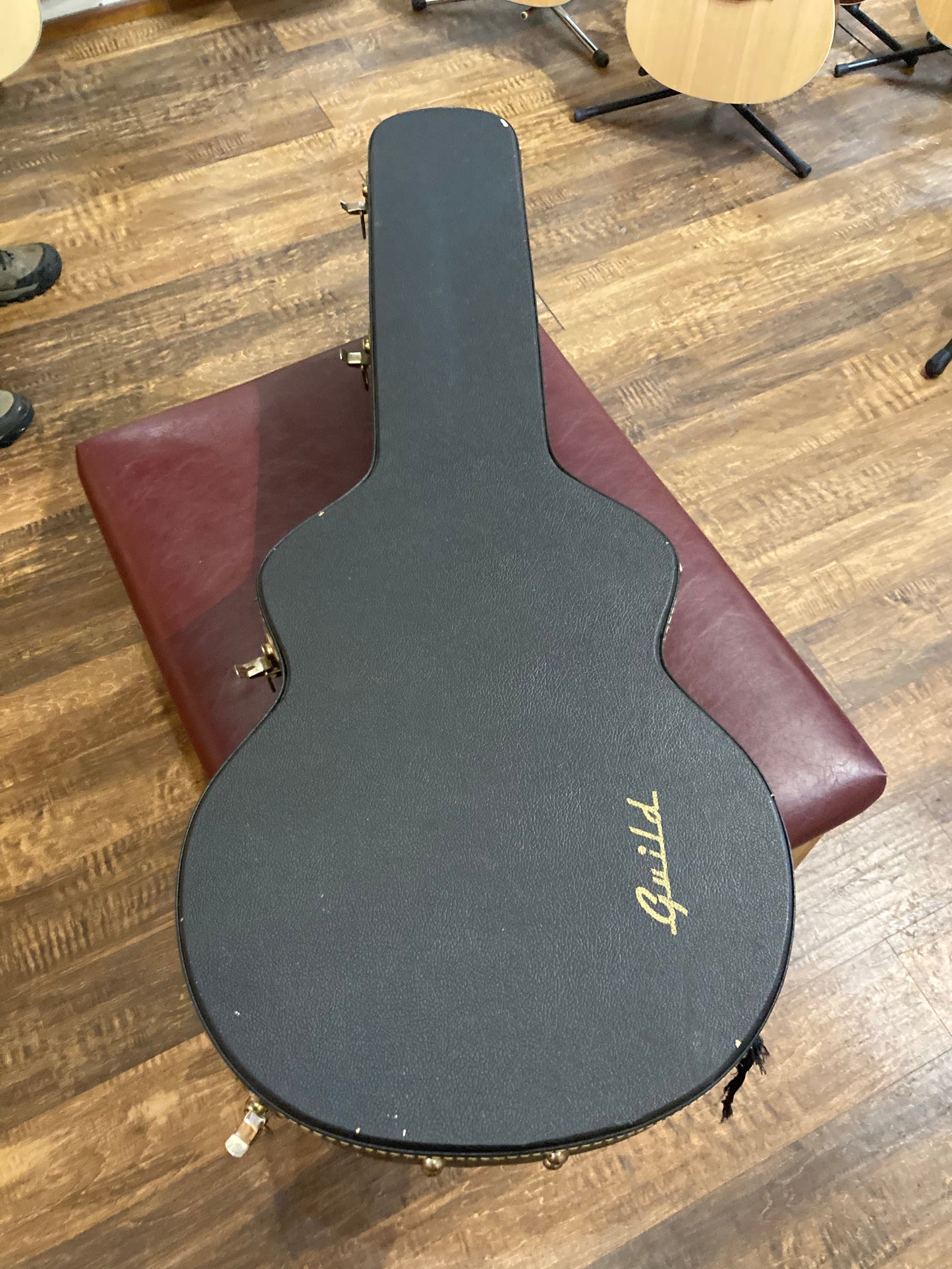 Guild JF30 Jumbo Acoustic/Electric Guitar w/Case - Antique Burst (1996)