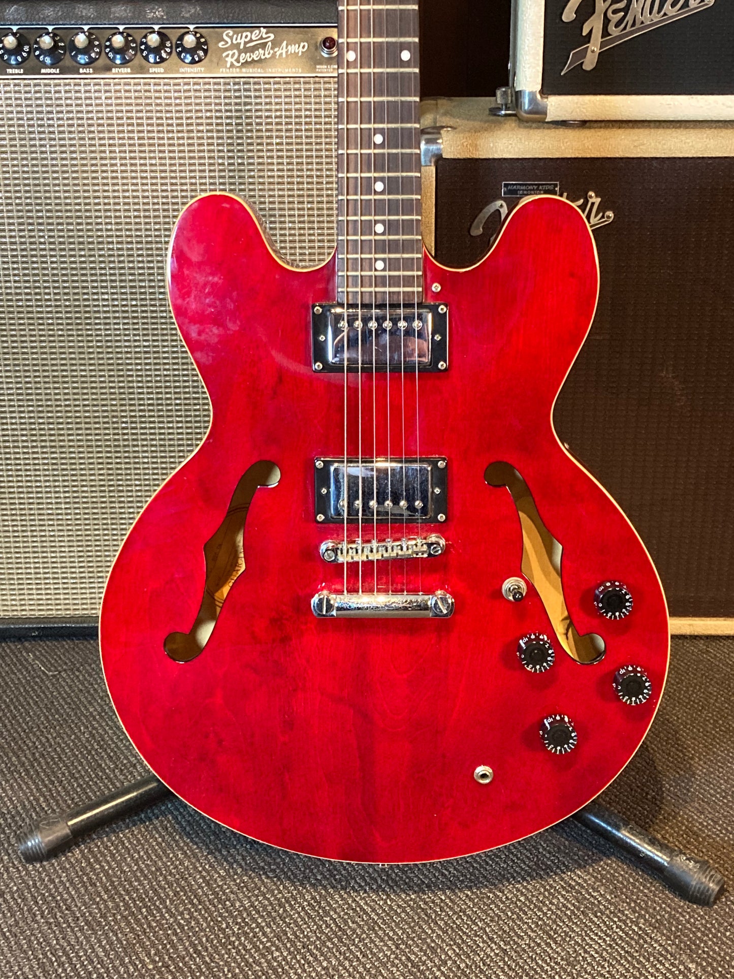 Epiphone Dot Semi-Hollow Electric Guitar w/Case - Cherry (2005)