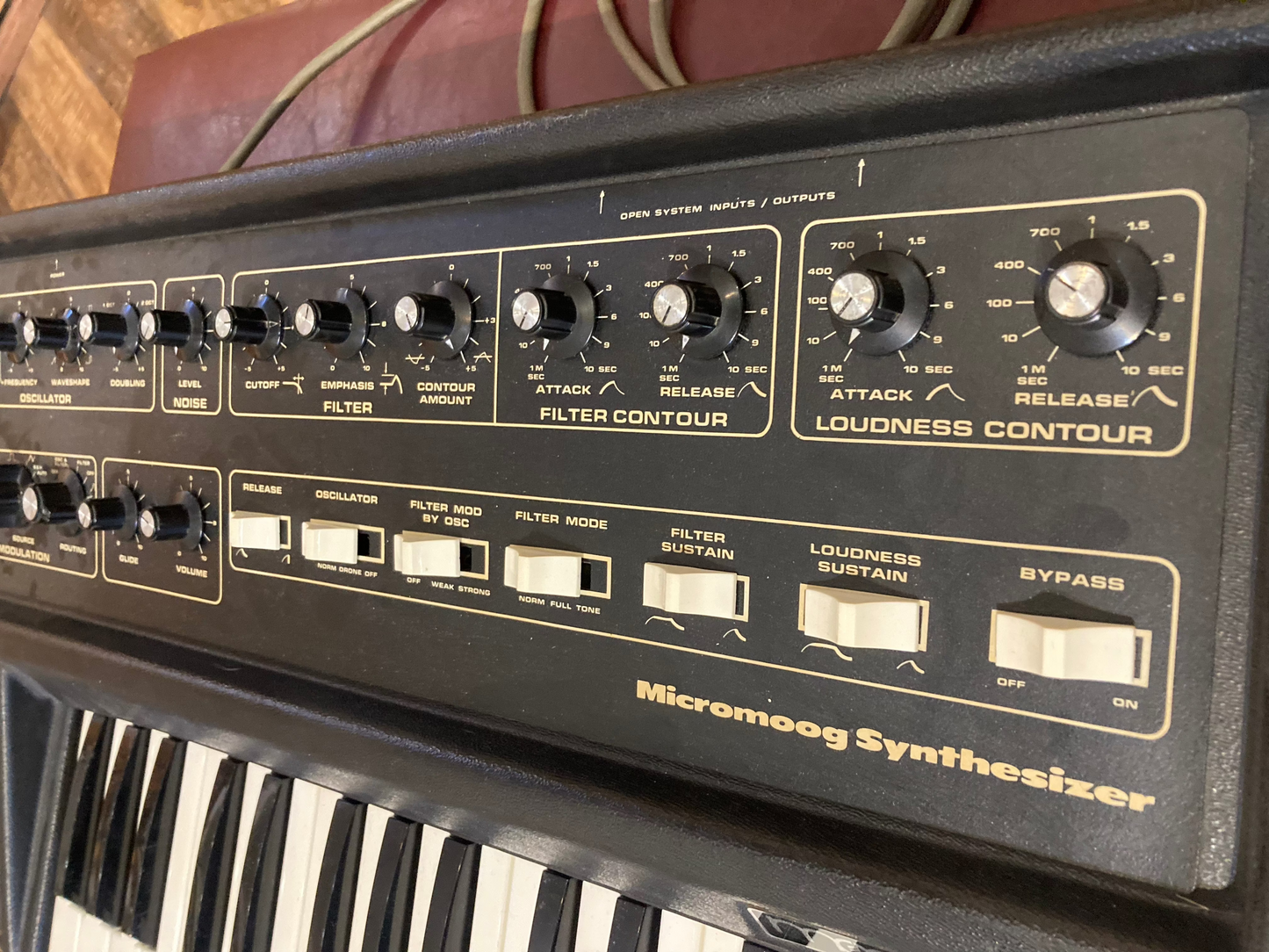 Moog MicroMoog Analog Synthsizer (1975-1979)