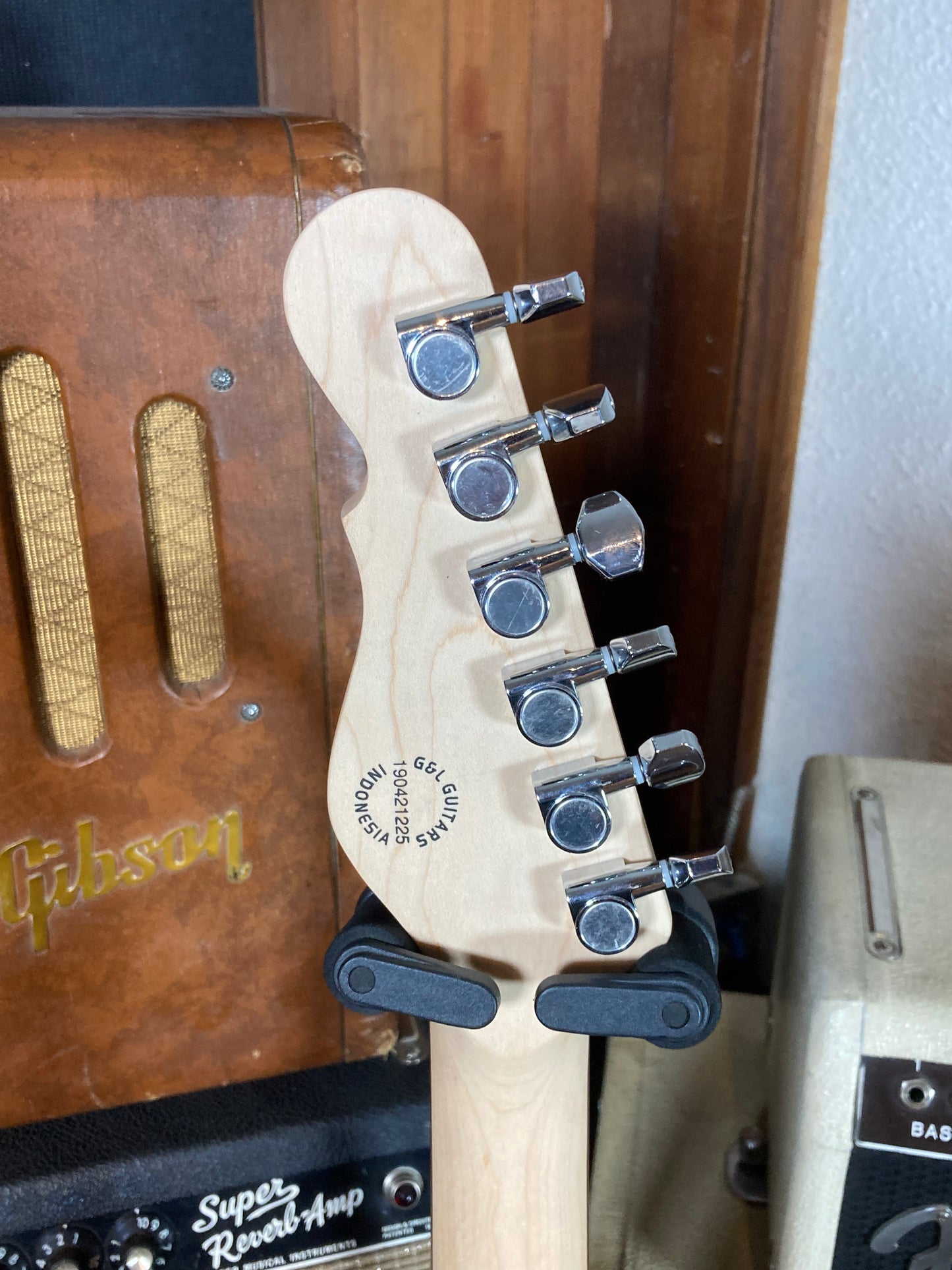 G&L Tribute ASAT Classic Bluesboy Semi-Hollow Electric Guitar - Clear Orange (Serial# 190421225)