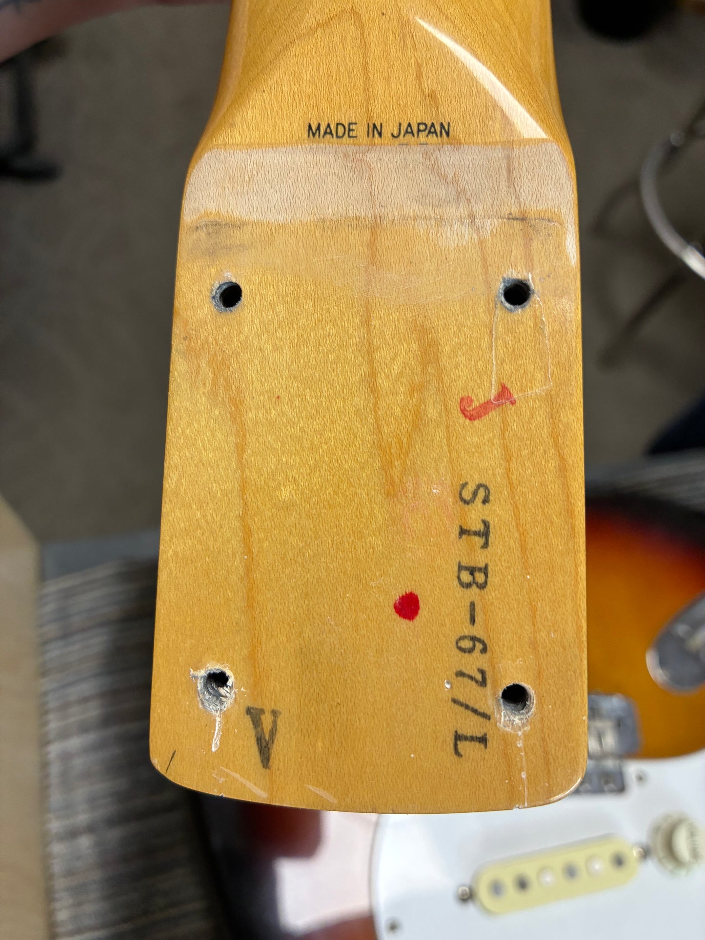 Fender MIJ ST-67 Left-Handed Stratocaster Electric Guitar - Sunburst (1989)