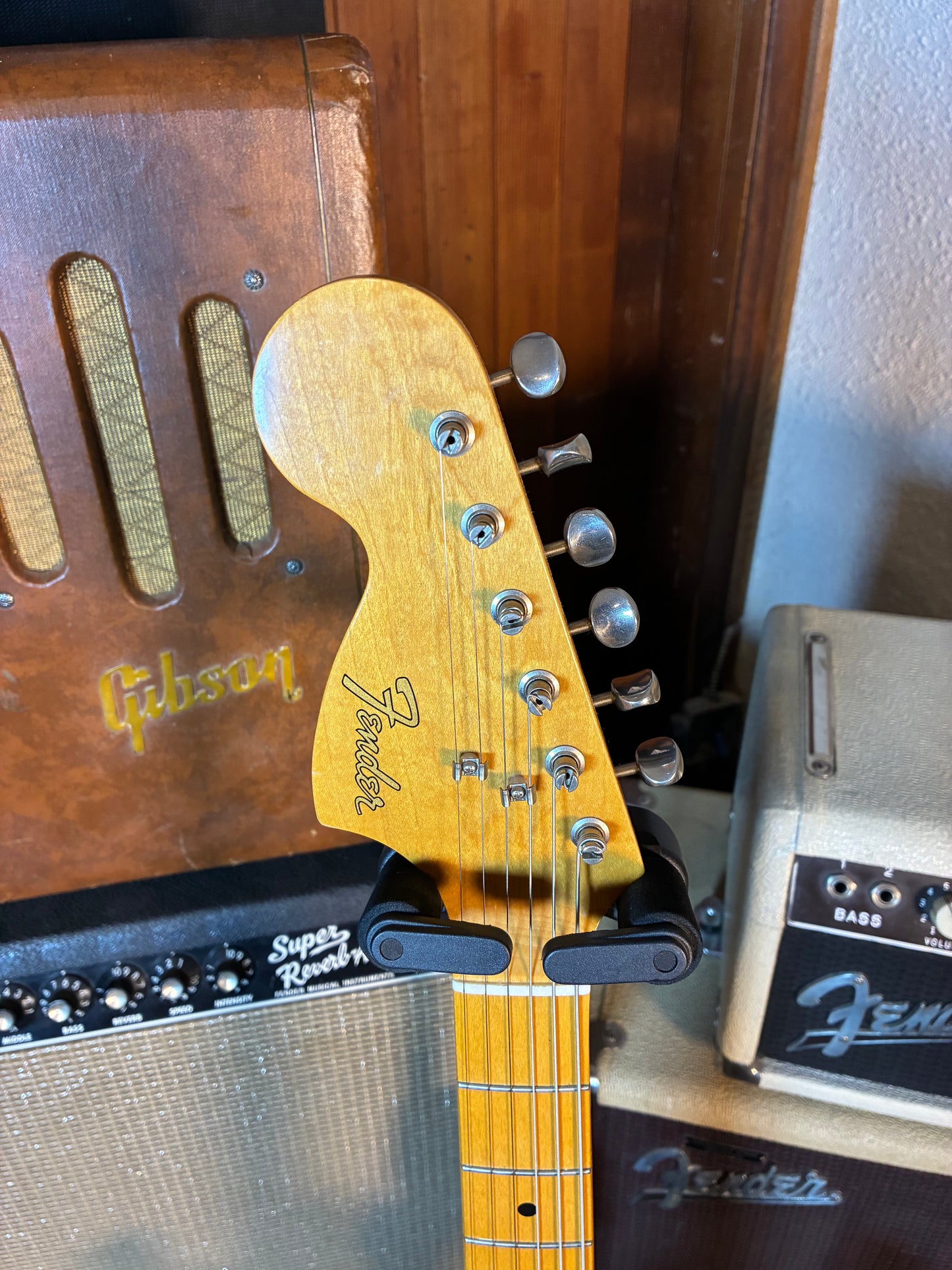 Fender MIJ ST-67 Left-Handed Stratocaster Electric Guitar - Sunburst (1989)