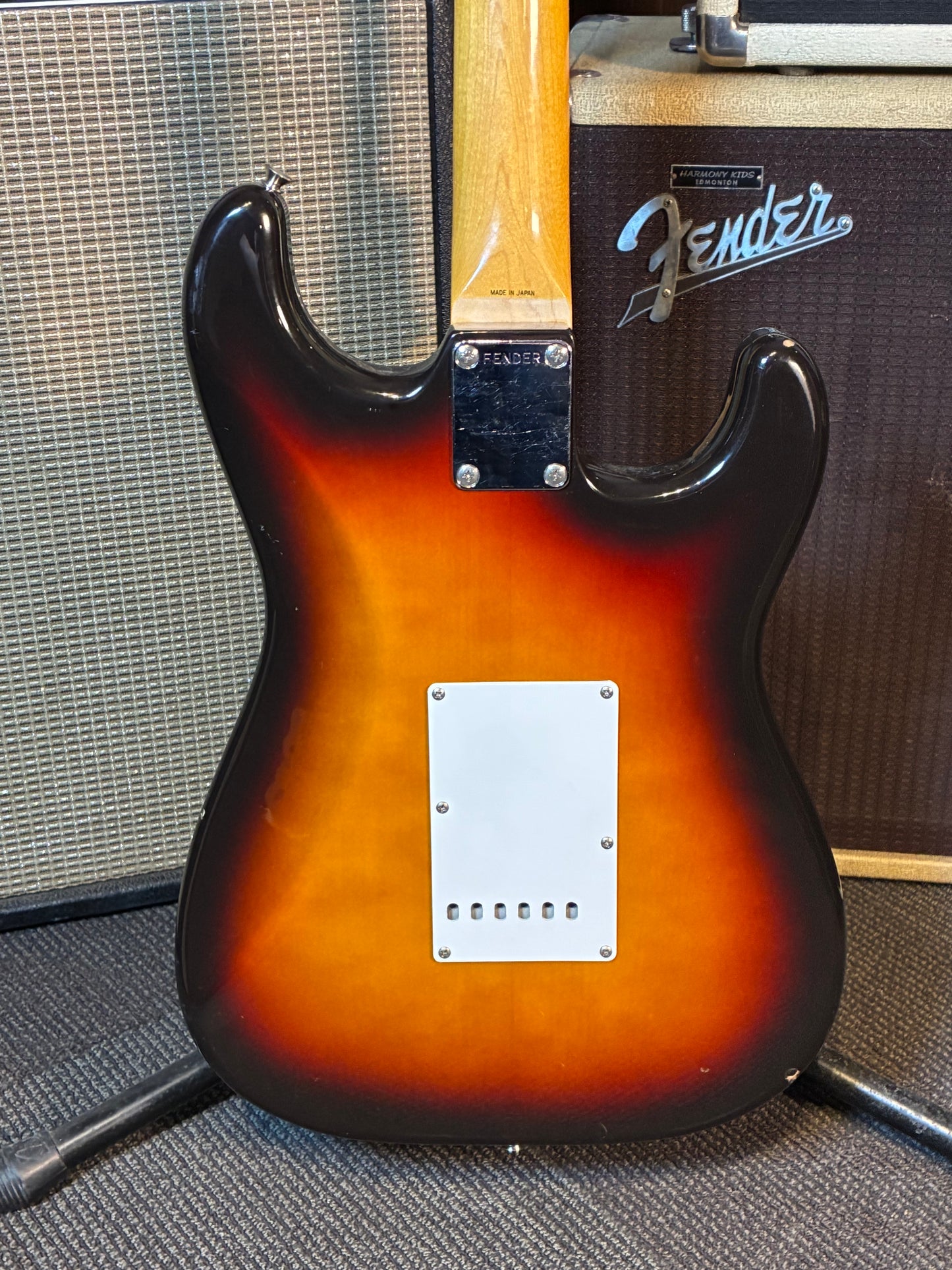 Fender MIJ ST-67 Left-Handed Stratocaster Electric Guitar - Sunburst (1989)