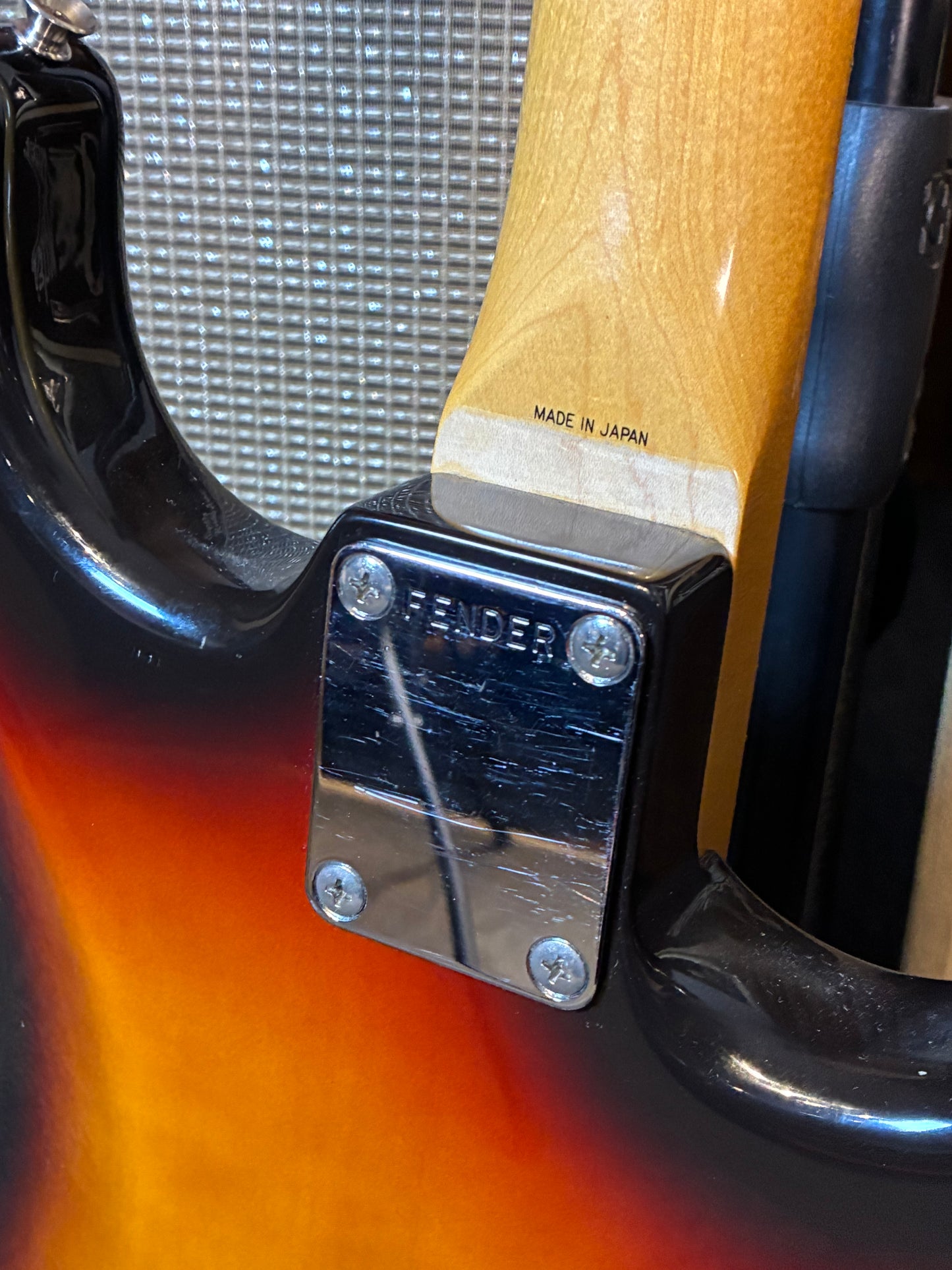 Fender MIJ ST-67 Left-Handed Stratocaster Electric Guitar - Sunburst (1989)