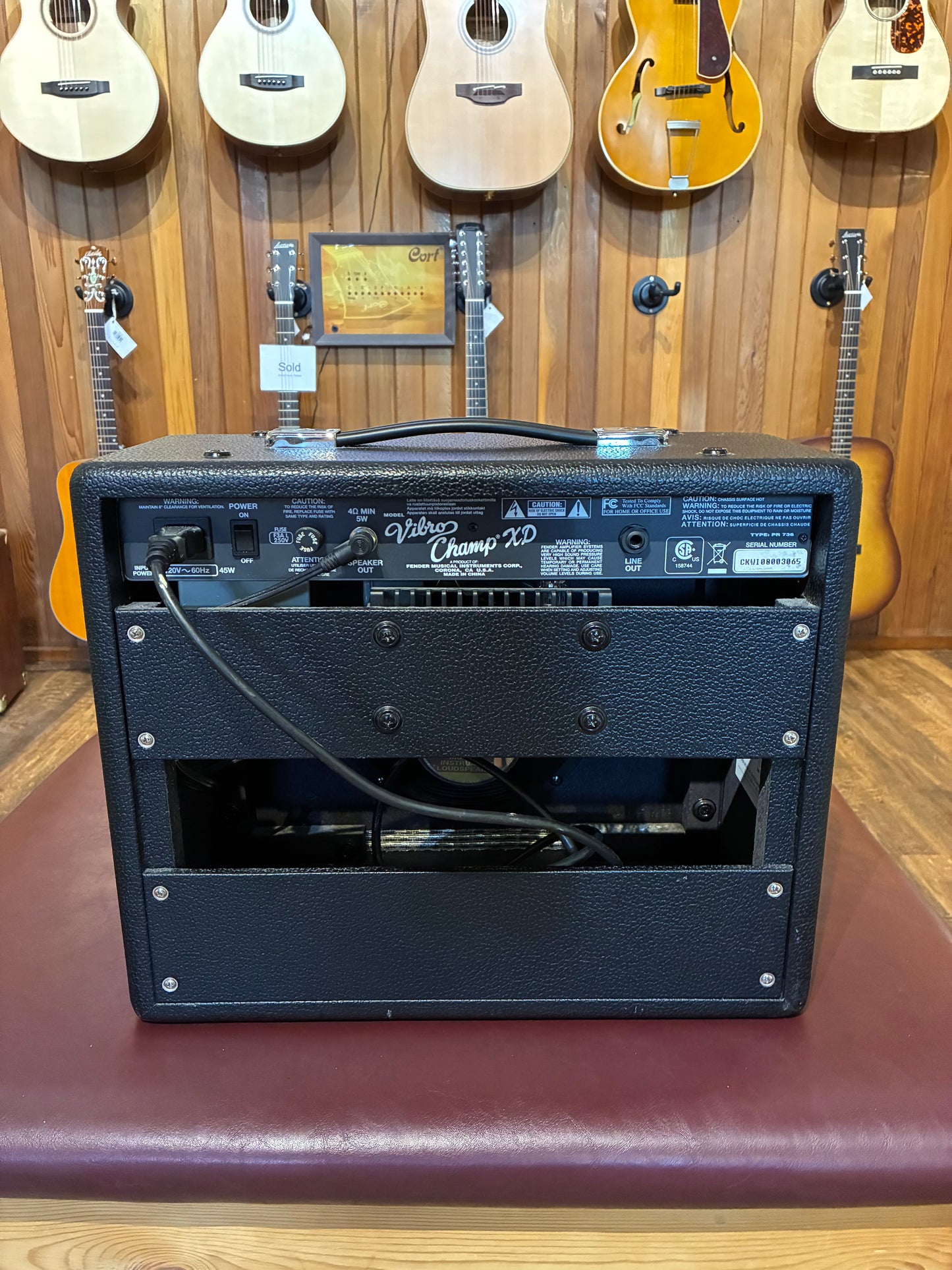 Fender Vibro Champ XD Electric Guitar Combo Amp (2008)