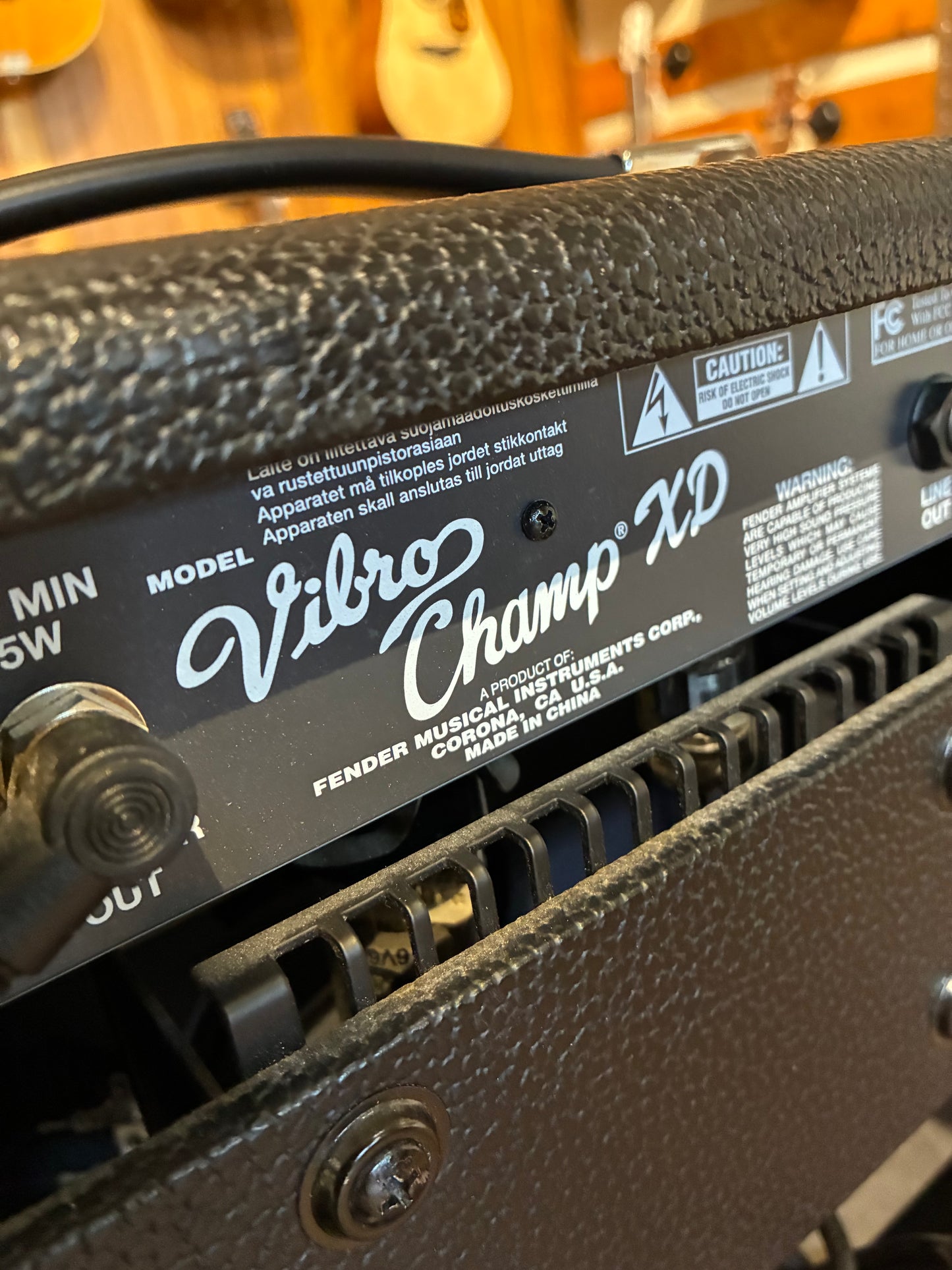 Fender Vibro Champ XD Electric Guitar Combo Amp (2008)