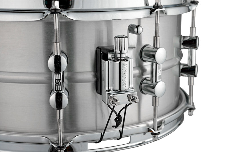 Sonor Kompressor 14"x5.75" Aluminum Snare Drum - Polished Aluminum Finish