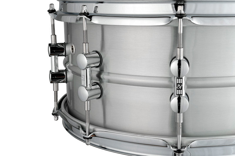 Sonor Kompressor 14"x5.75" Aluminum Snare Drum - Polished Aluminum Finish