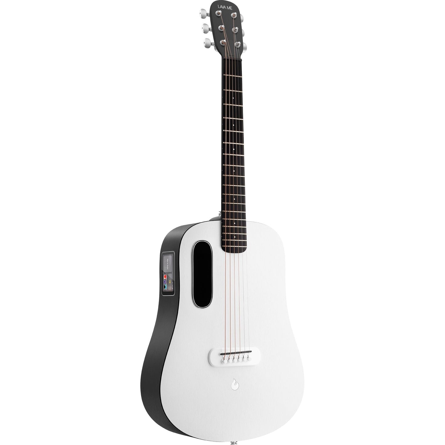 Lava Music ME Play 36" Acoustic/Electric Guitar w/Gig Bag - Nightfall/Sail White