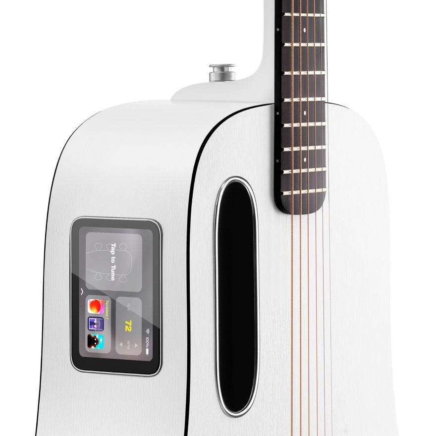 Lava Music ME Play 36” Acoustic / Electric Guitar With Gig Bag - Frost White