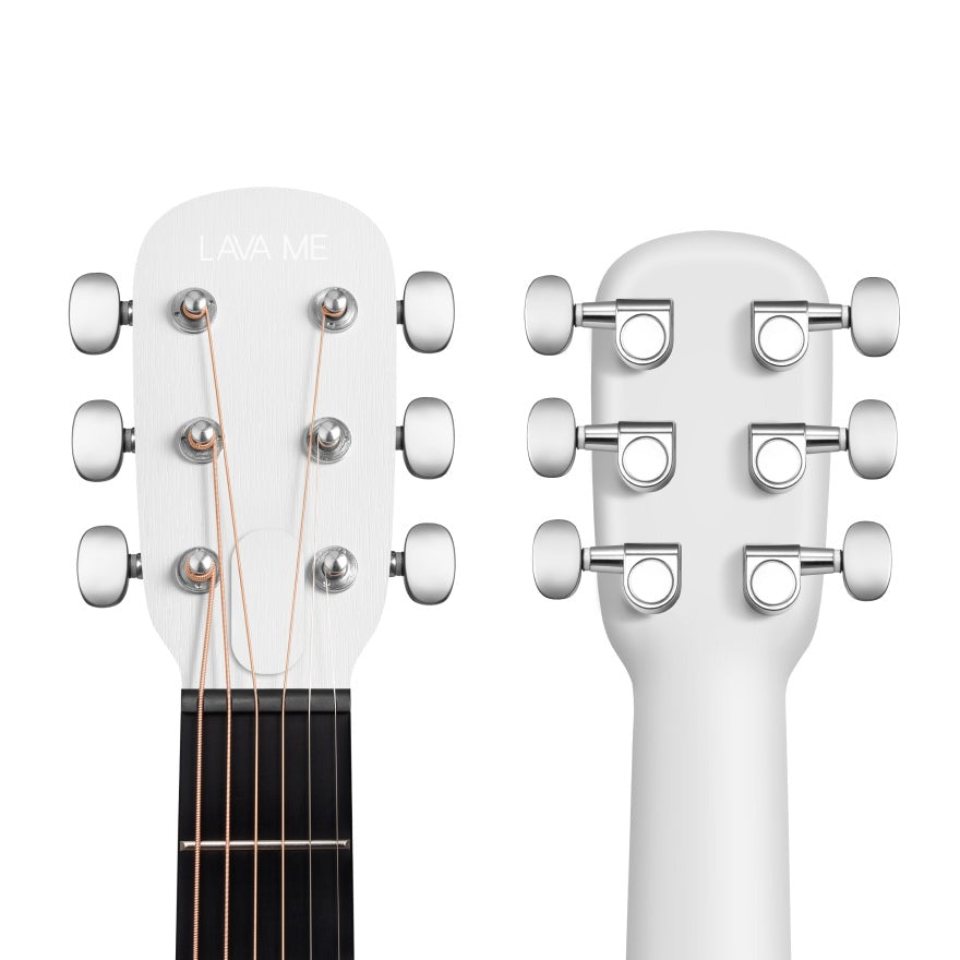 Lava Music ME Play 36” Acoustic / Electric Guitar With Gig Bag - Frost White