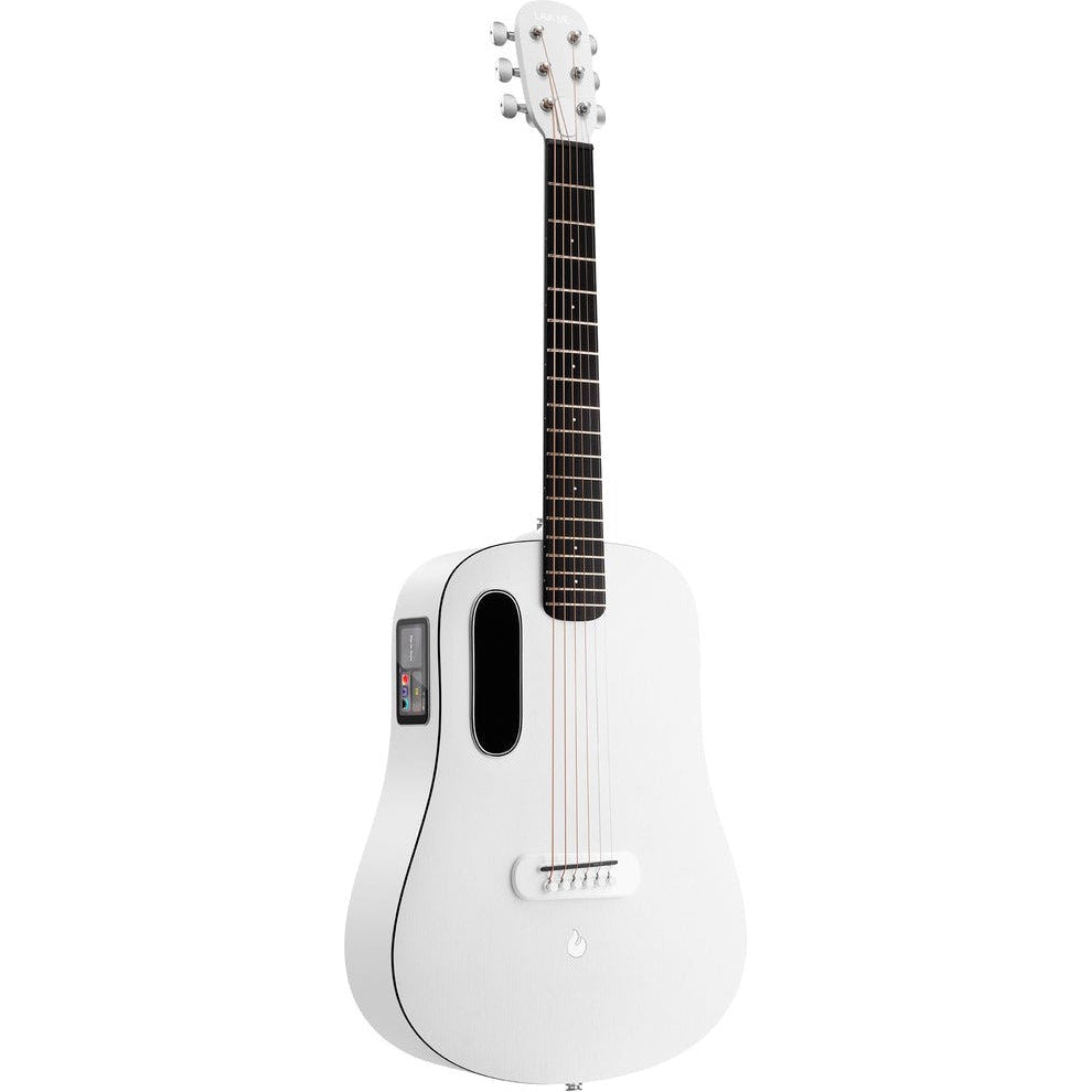 Lava Music ME Play 36” Acoustic / Electric Guitar With Gig Bag - Frost White