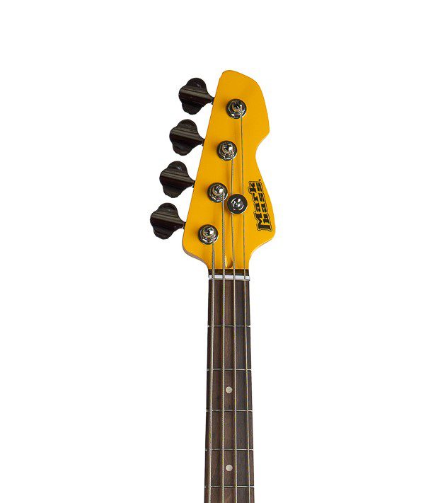 Markbass Short Scale Electric Bass Guitar w/Gig Bag - Yellow