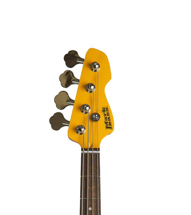 Markbass JB-Style 4-String Electric Bass Guitar w/Gig Bag - Yellow