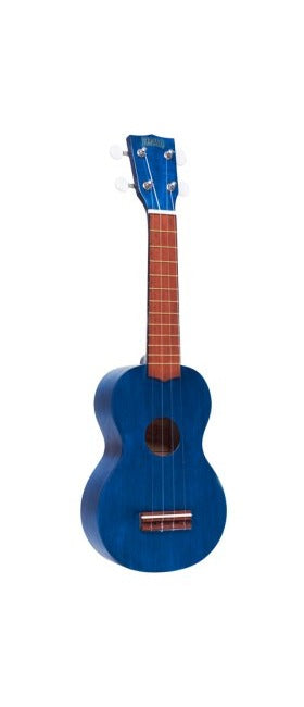 Mahalo MK1-TBU Kahiko Series Soprano Ukulele - Blue