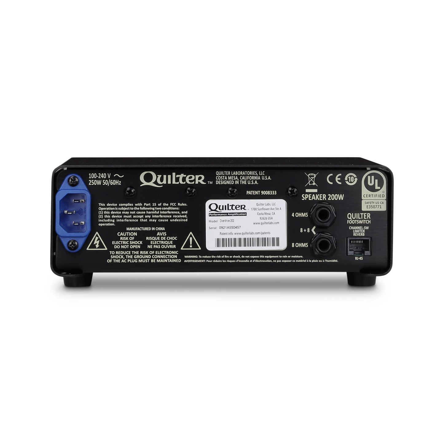 Quilter Overdrive 202 200-Watt Guitar Amplifier