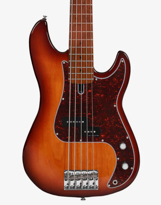 Sire Marcus Miller P5 Passive 5-String Electric Bass Guitars - Tobacco Sunburst