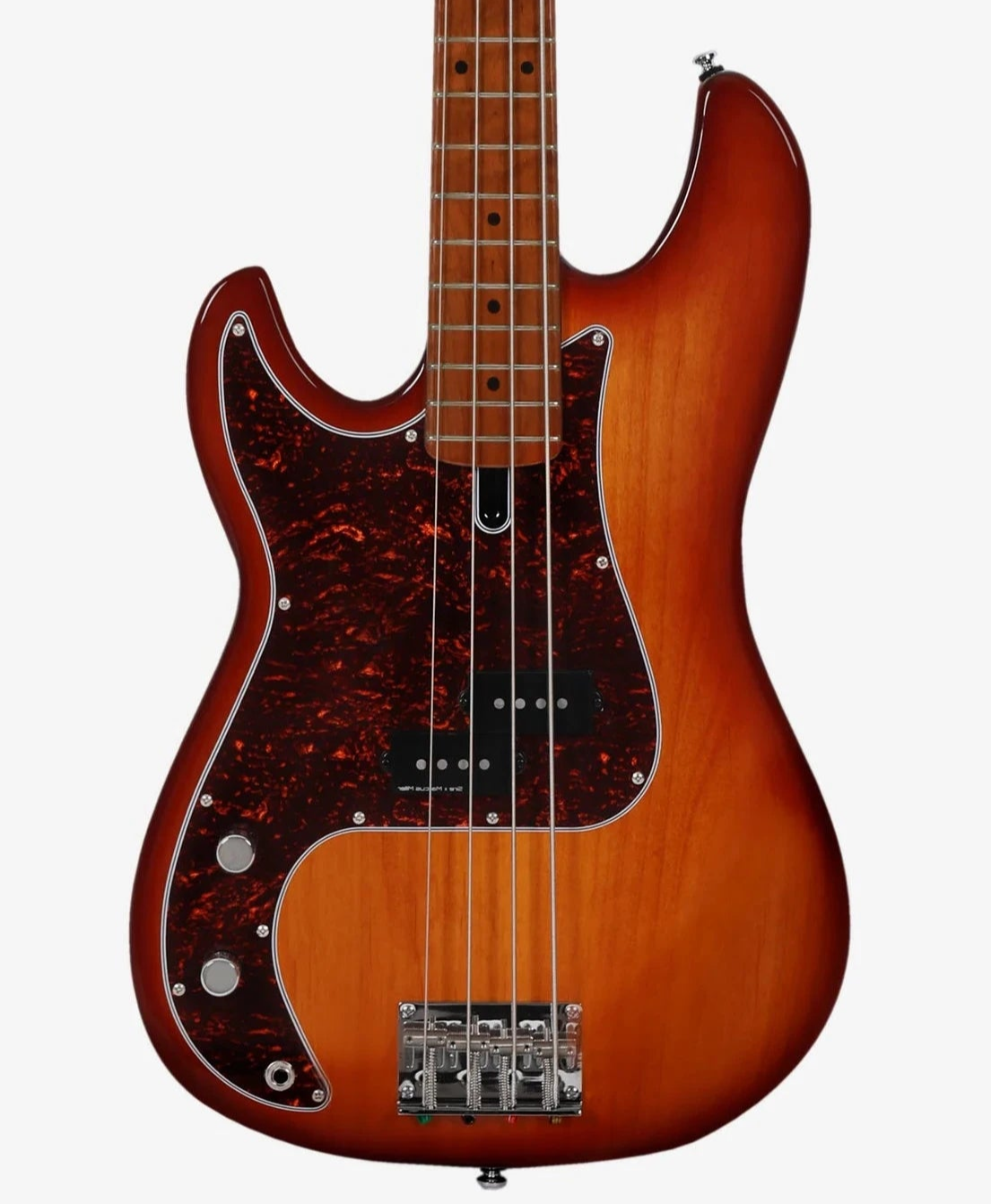 Sire Marcus Miller P5 4-String Left Handed Electric Bass Guitar - Tobacco Sunburst