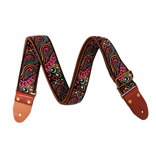 Profile 2.5" Deluxe Classic Multi-Color Pattern Weave Jacquard Strap