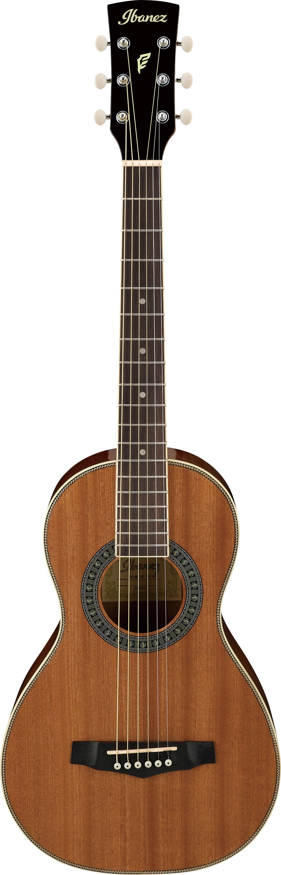 Ibanez PN1MH Parlor Acoustic Guitar - Natural High Gloss
