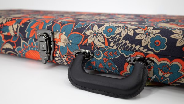 Profile Rectangular Hardshell Electric Guitar Case - Paisley Finish